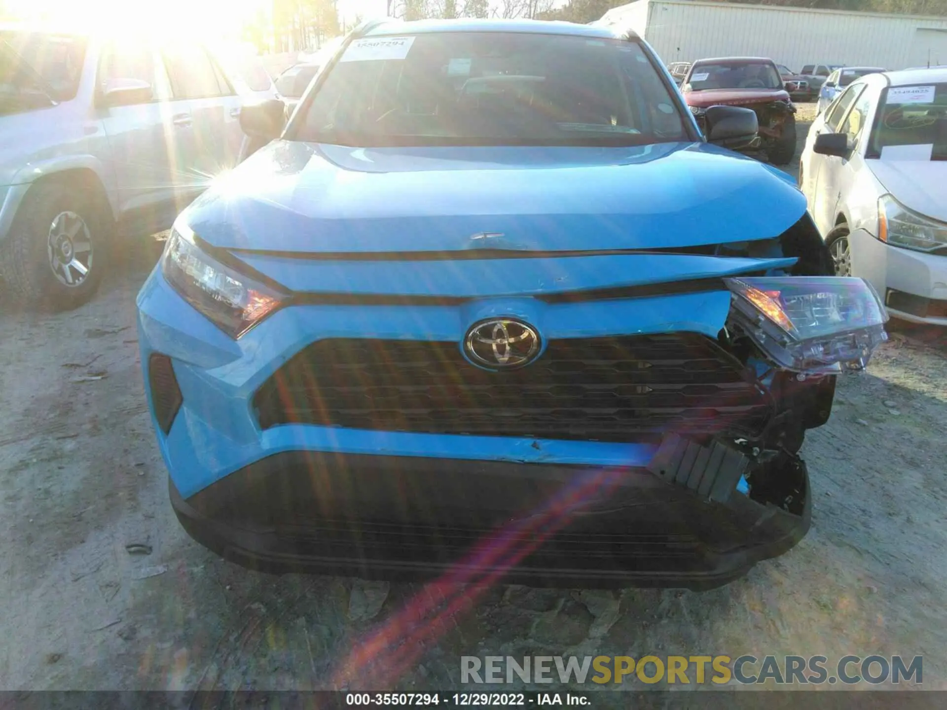 6 fotografías del automóvil dañado 2T3H1RFV0LW068547 TOYOTA RAV4 2020