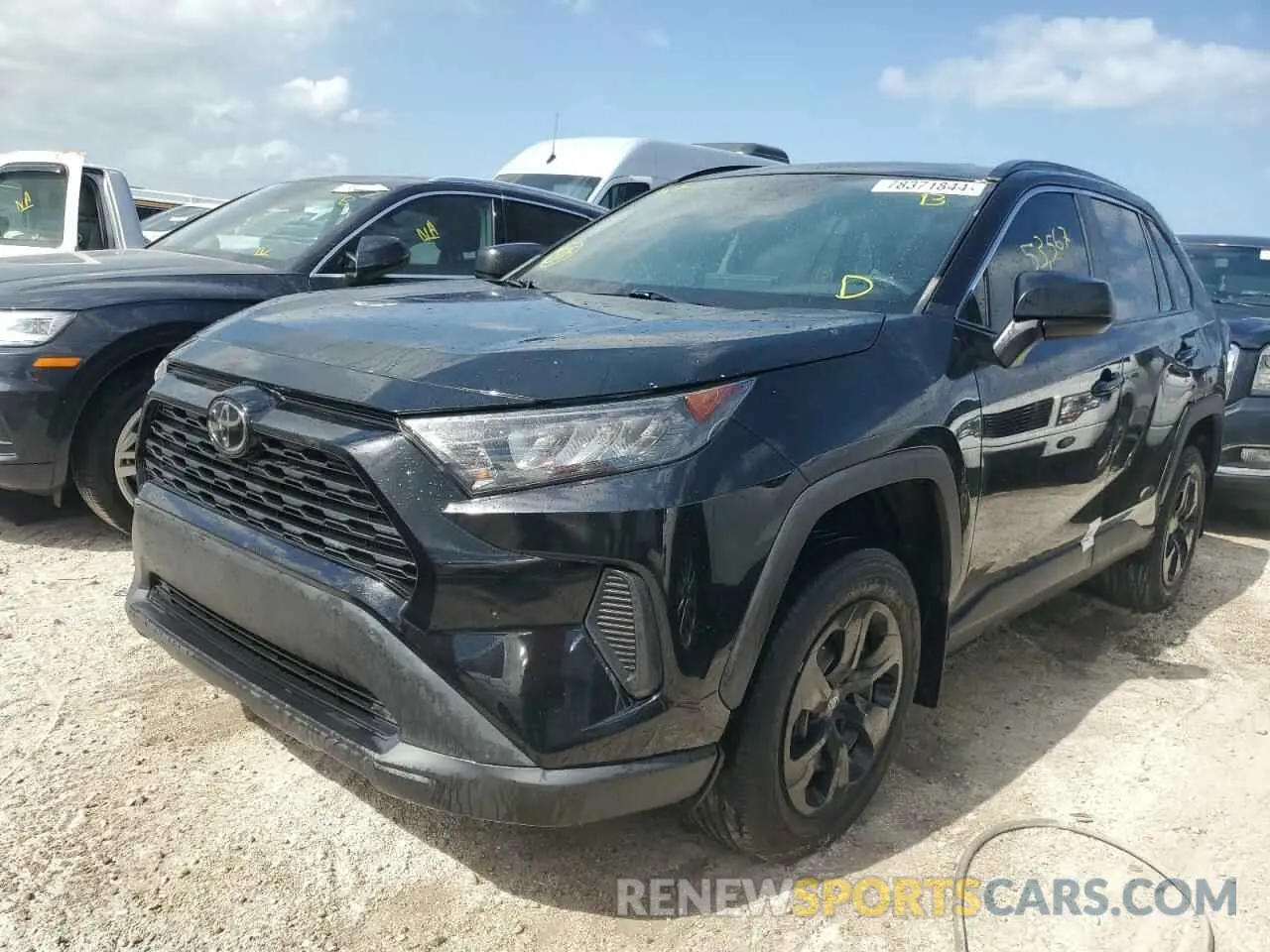 1 fotografías del automóvil dañado 2T3H1RFV0LW068886 TOYOTA RAV4 2020