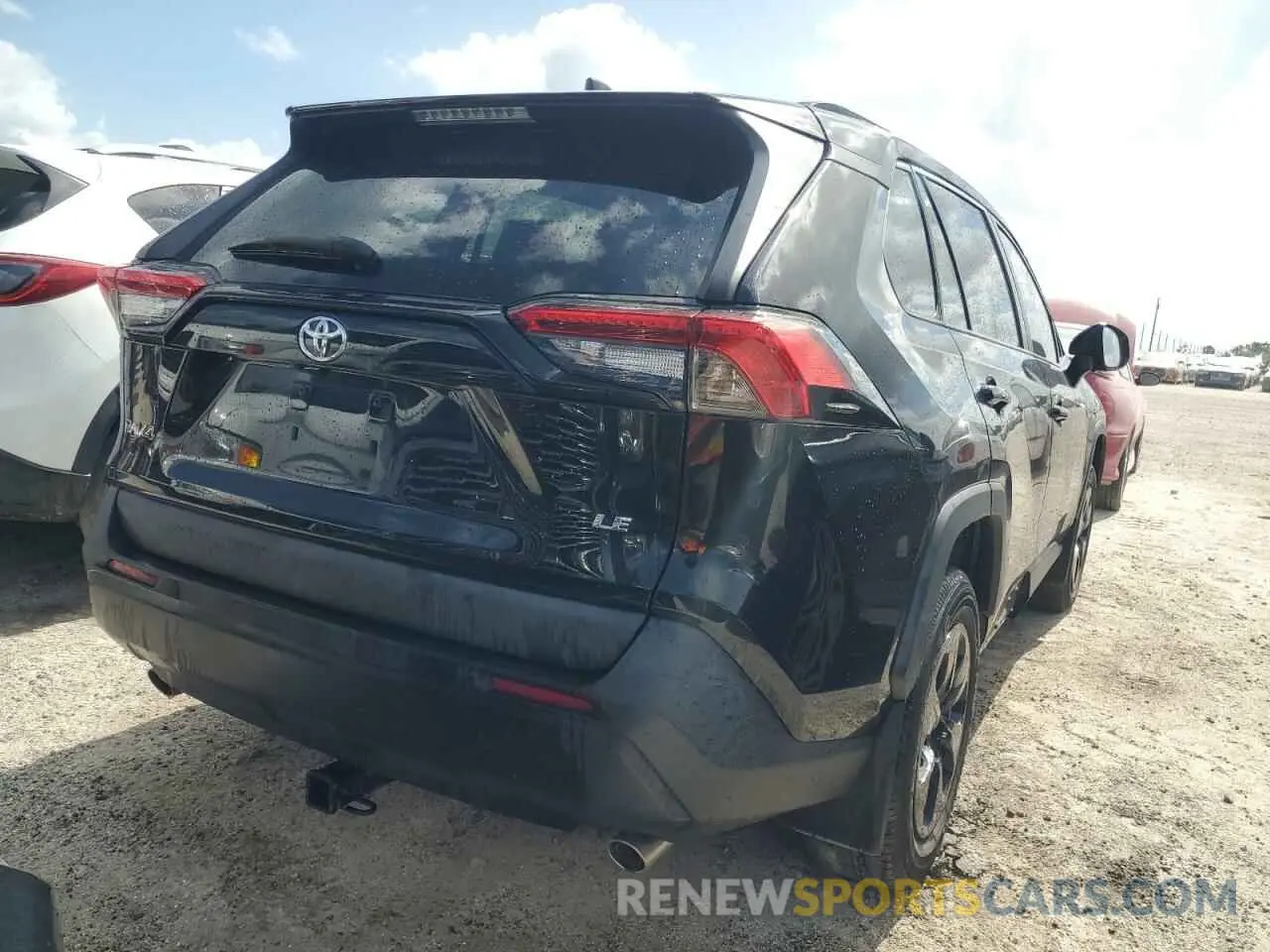 6 fotografías del automóvil dañado 2T3H1RFV0LW068886 TOYOTA RAV4 2020