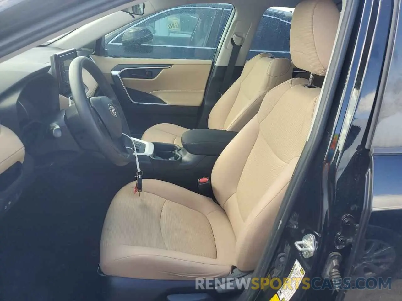 7 fotografías del automóvil dañado 2T3H1RFV0LW068886 TOYOTA RAV4 2020