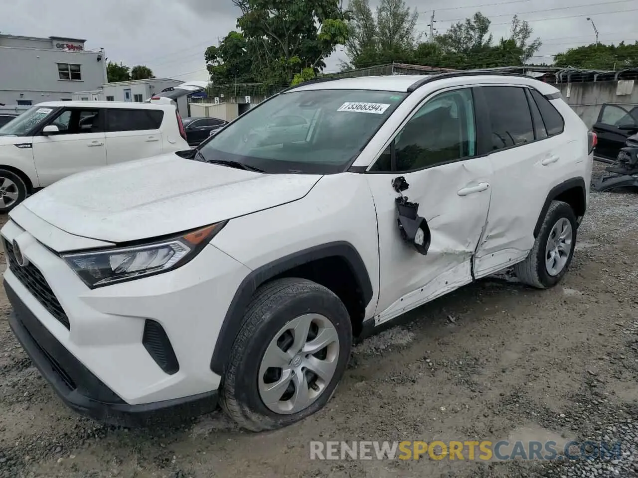 1 fotografías del automóvil dañado 2T3H1RFV0LW090869 TOYOTA RAV4 2020