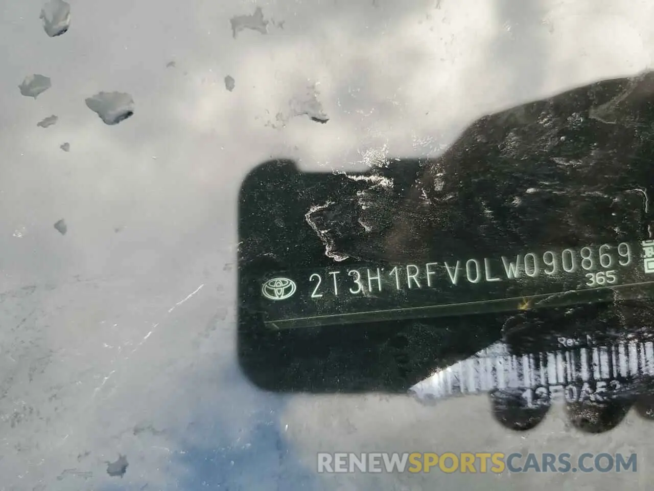 13 fotografías del automóvil dañado 2T3H1RFV0LW090869 TOYOTA RAV4 2020