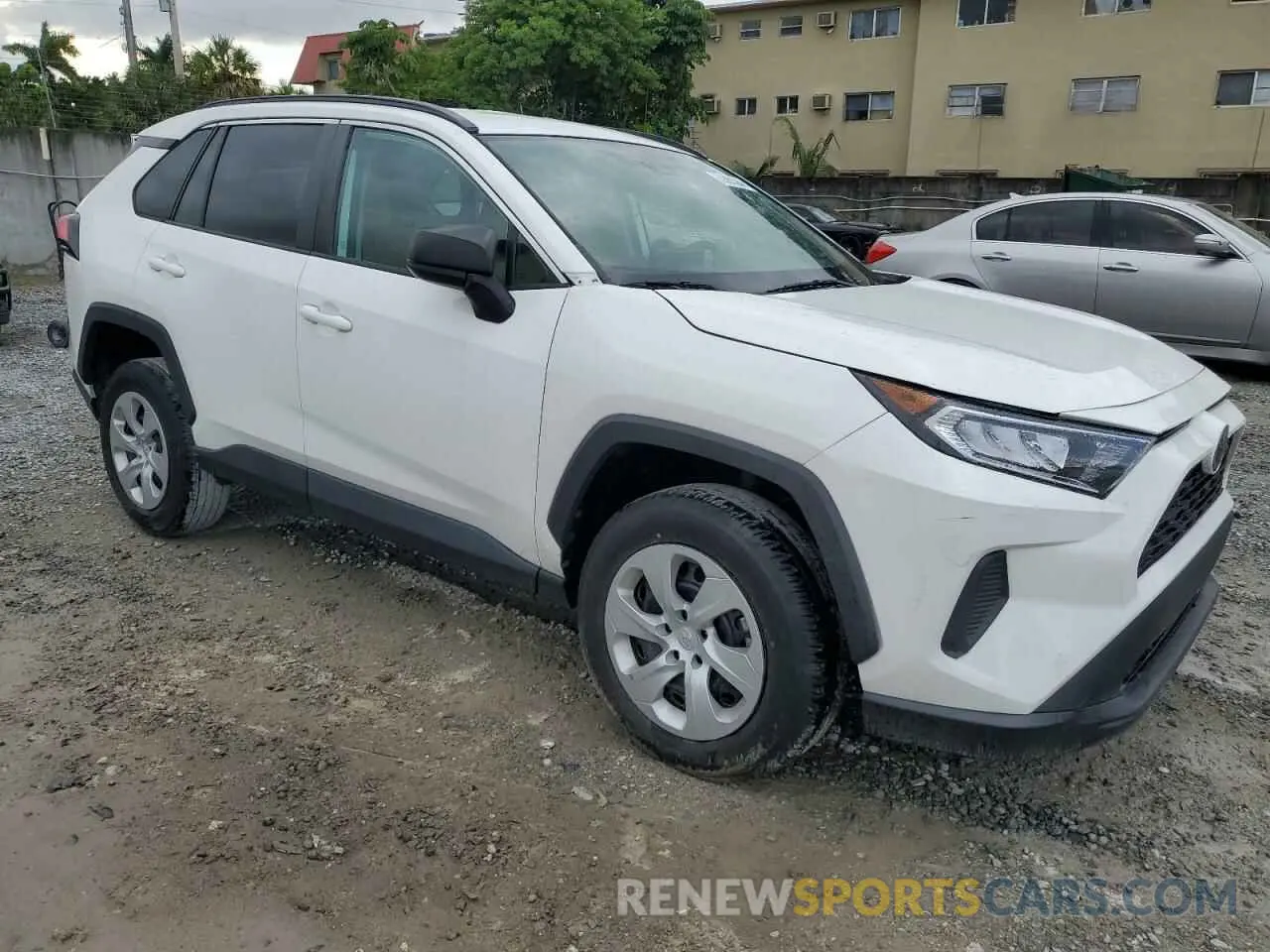 4 fotografías del automóvil dañado 2T3H1RFV0LW090869 TOYOTA RAV4 2020