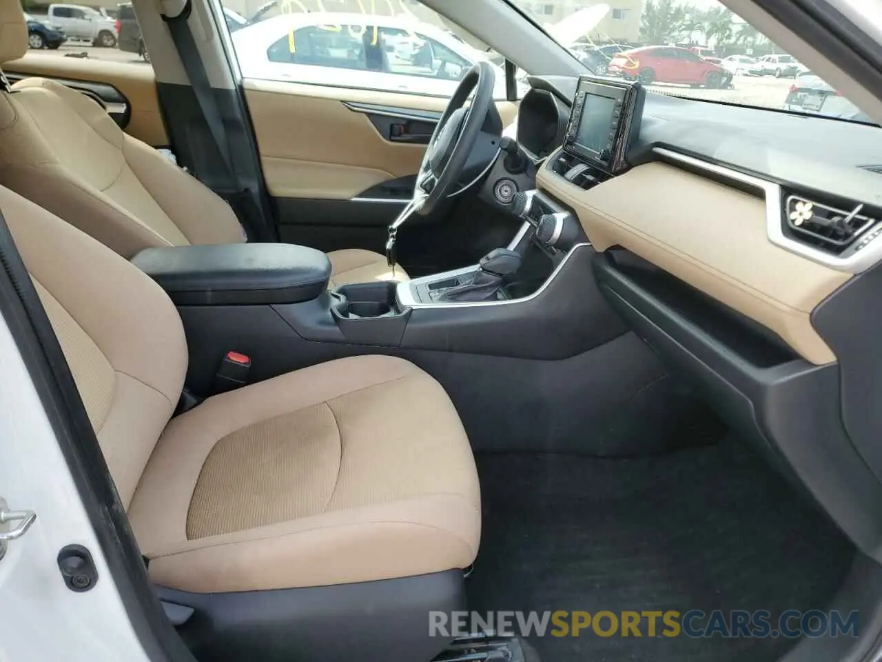 7 fotografías del automóvil dañado 2T3H1RFV0LW090869 TOYOTA RAV4 2020