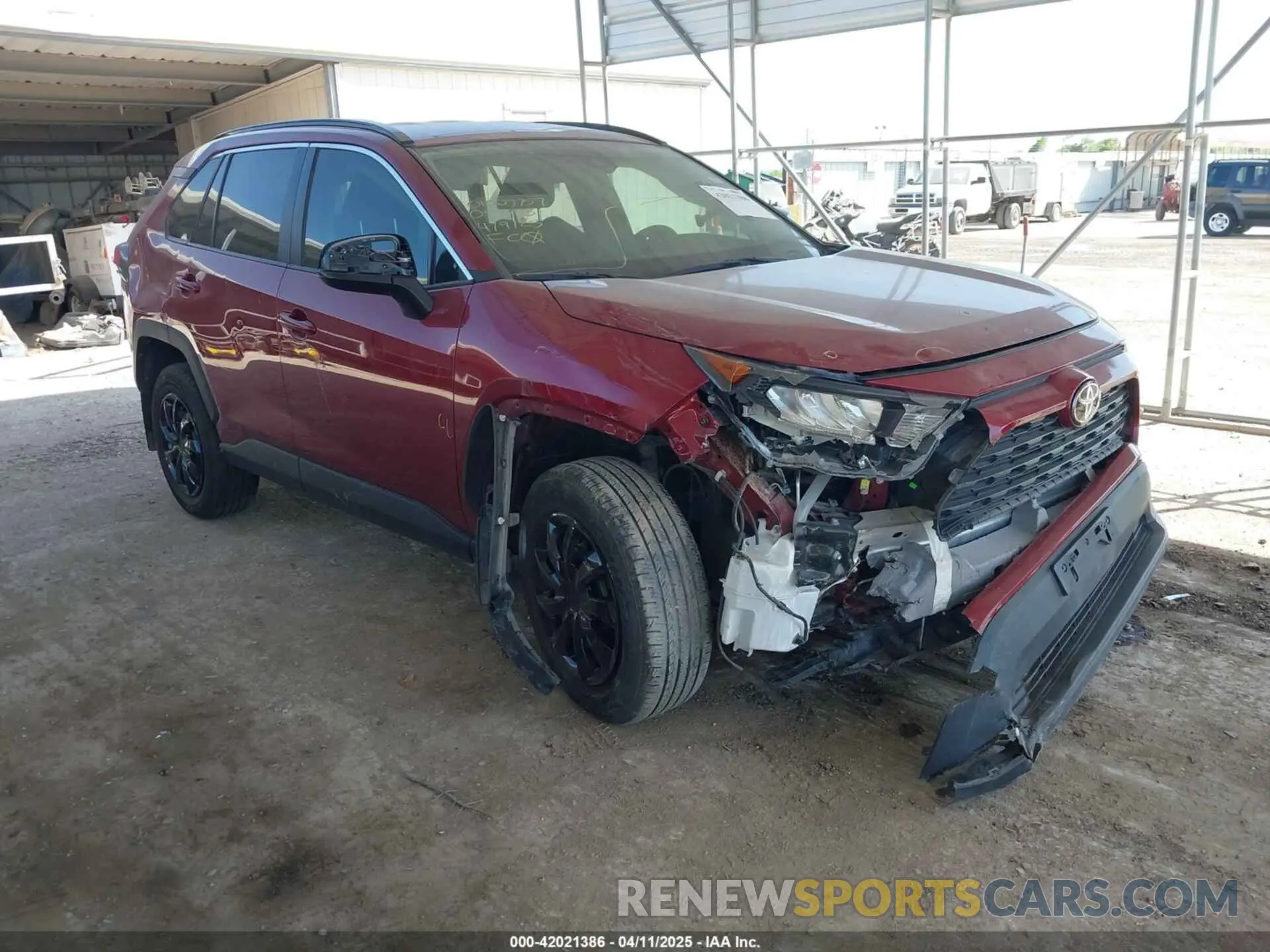 1 fotografías del automóvil dañado 2T3H1RFV0LW097773 TOYOTA RAV4 2020
