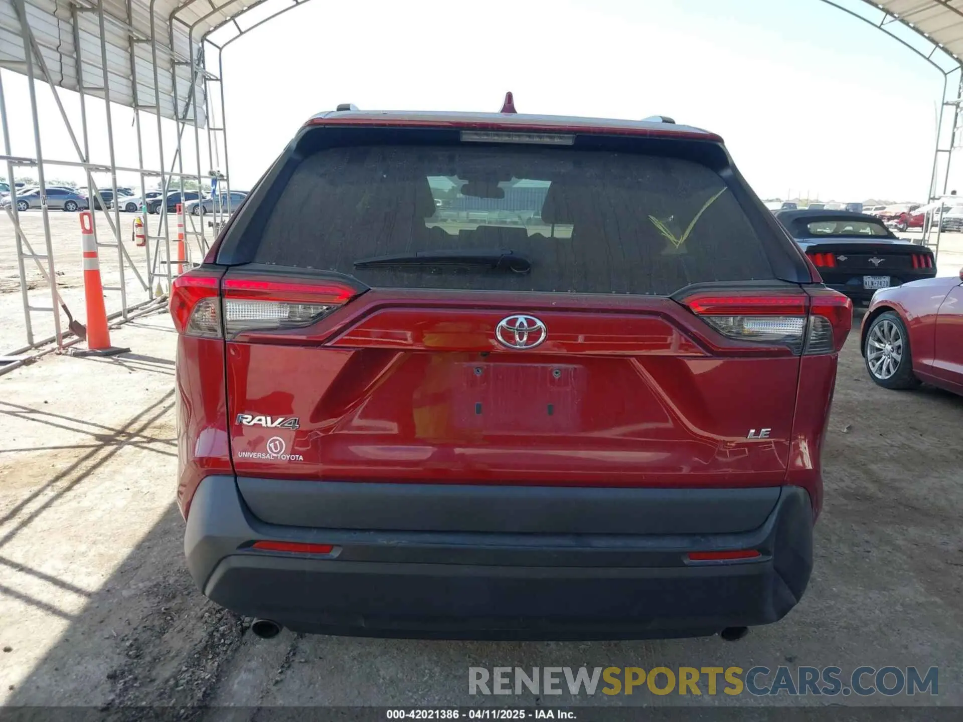 16 fotografías del automóvil dañado 2T3H1RFV0LW097773 TOYOTA RAV4 2020