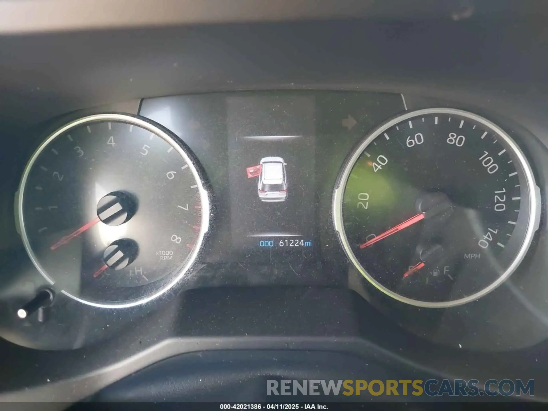 7 fotografías del automóvil dañado 2T3H1RFV0LW097773 TOYOTA RAV4 2020