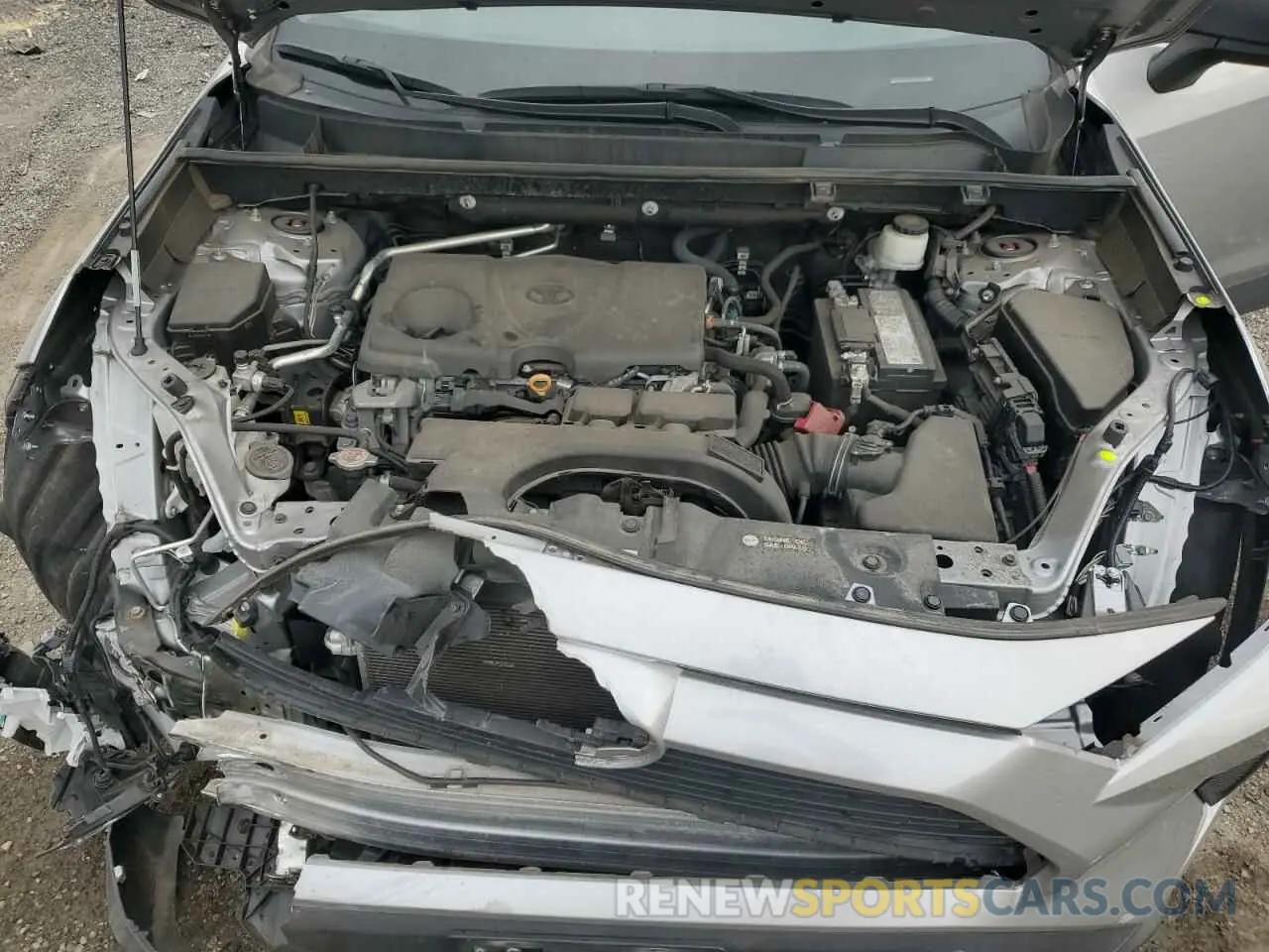 12 fotografías del automóvil dañado 2T3H1RFV0LW098082 TOYOTA RAV4 2020