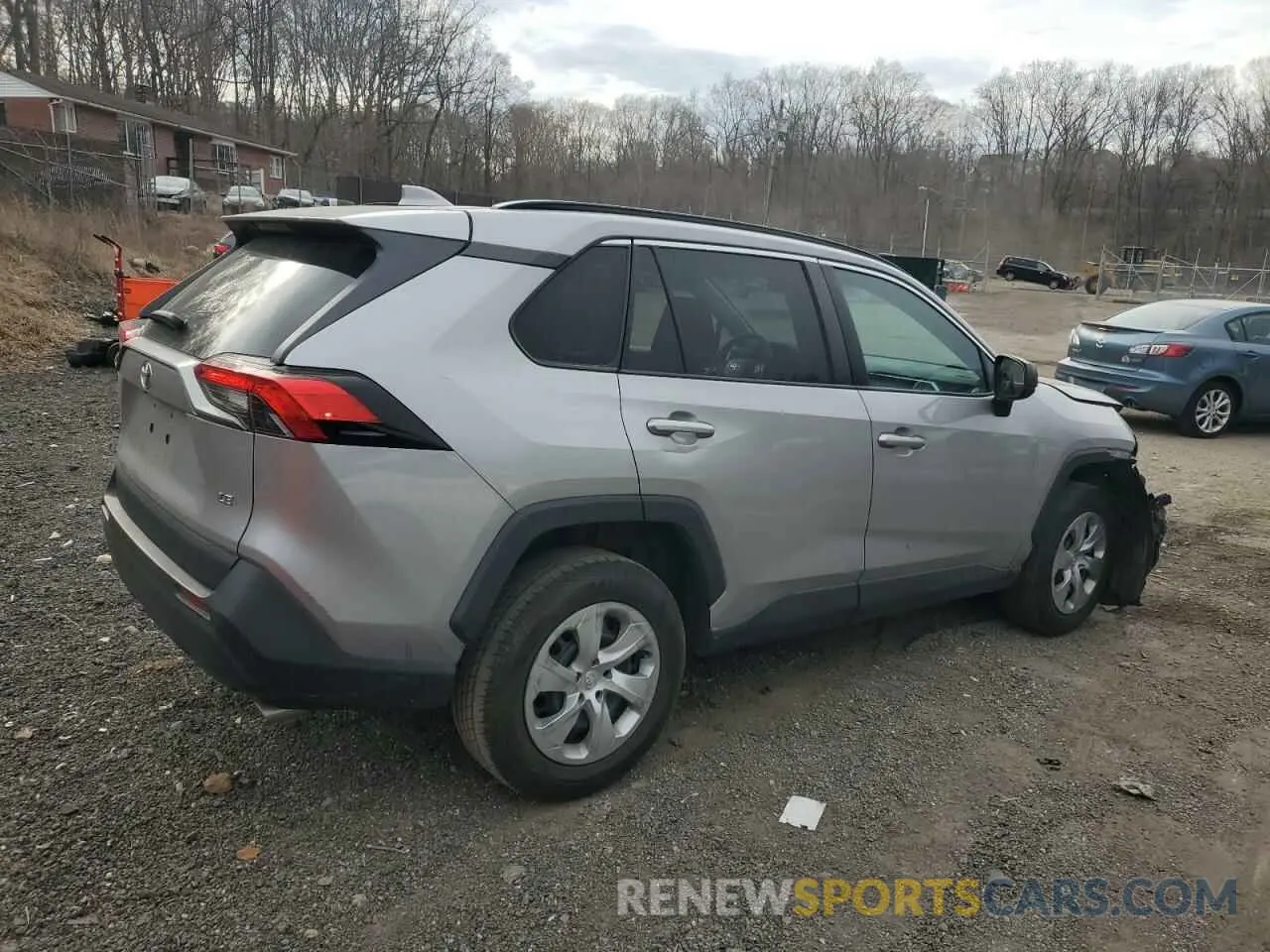 3 fotografías del automóvil dañado 2T3H1RFV0LW098082 TOYOTA RAV4 2020