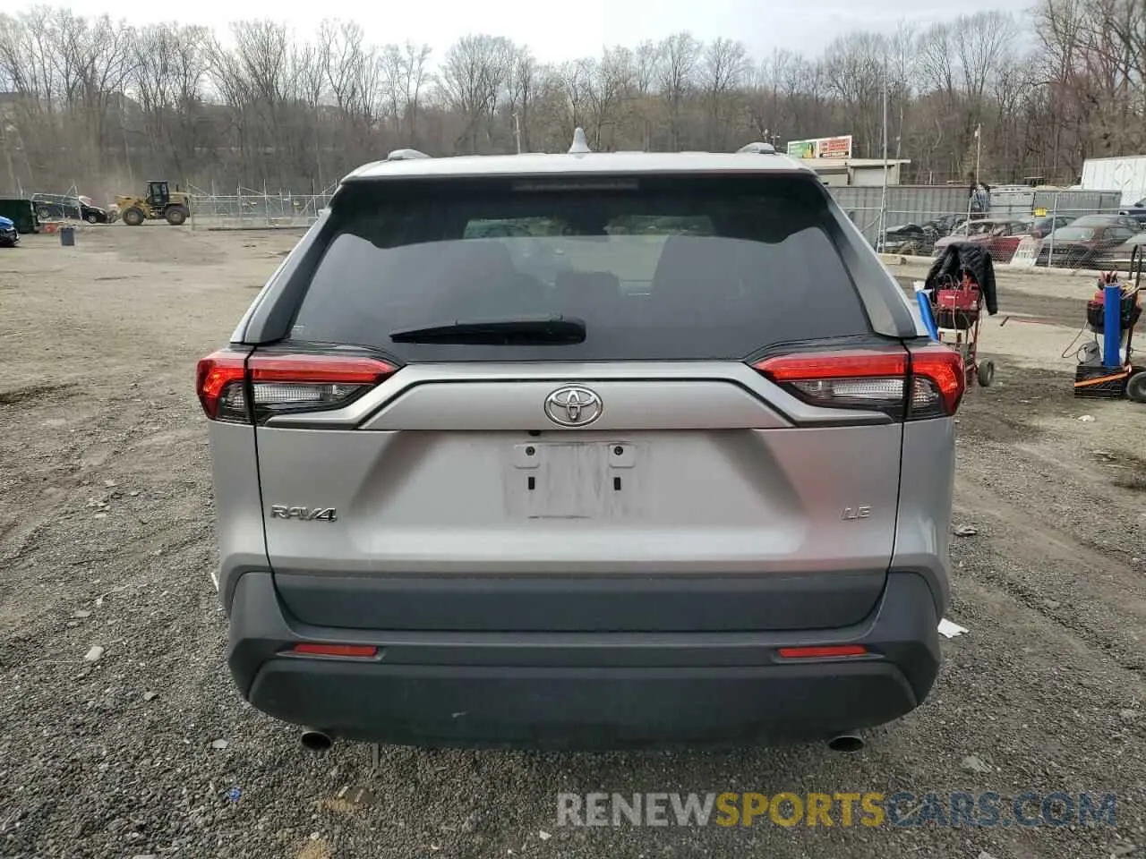 6 fotografías del automóvil dañado 2T3H1RFV0LW098082 TOYOTA RAV4 2020
