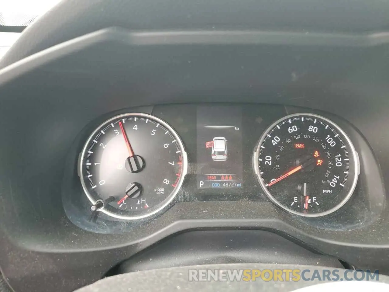 9 fotografías del automóvil dañado 2T3H1RFV0LW098082 TOYOTA RAV4 2020