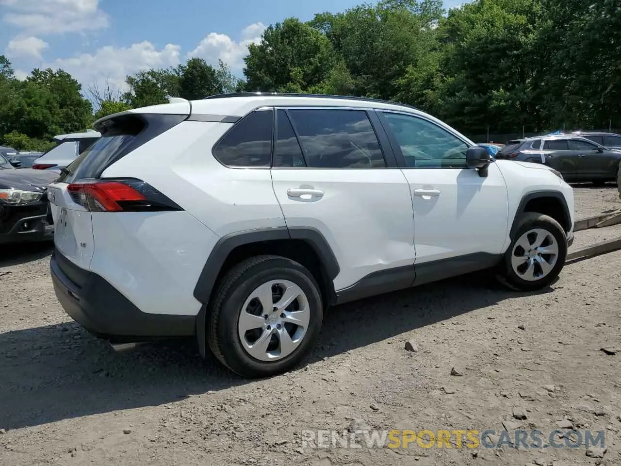3 fotografías del automóvil dañado 2T3H1RFV0LW102227 TOYOTA RAV4 2020