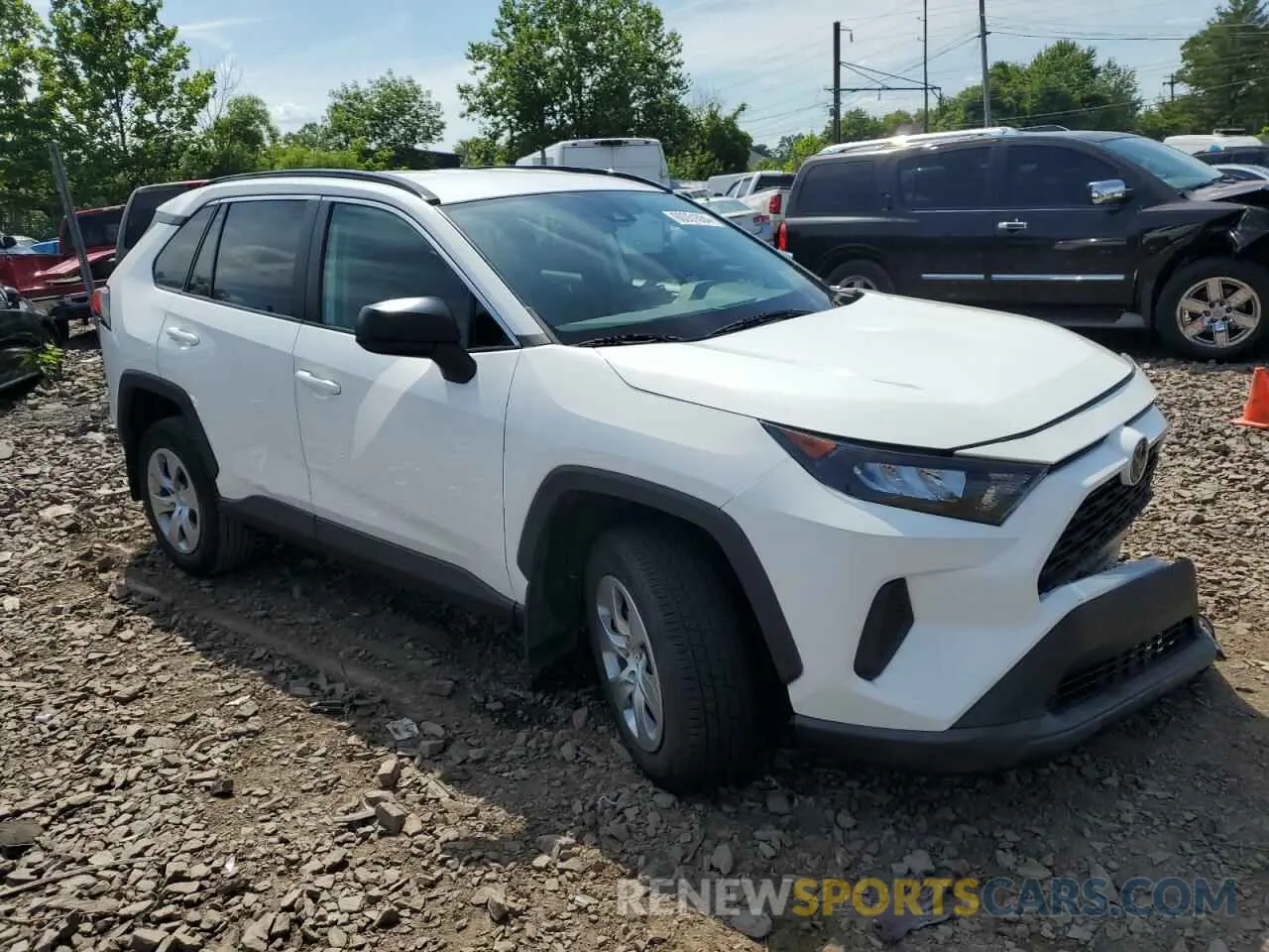 4 fotografías del automóvil dañado 2T3H1RFV0LW102227 TOYOTA RAV4 2020