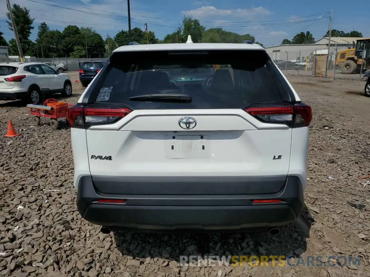 6 fotografías del automóvil dañado 2T3H1RFV0LW102227 TOYOTA RAV4 2020