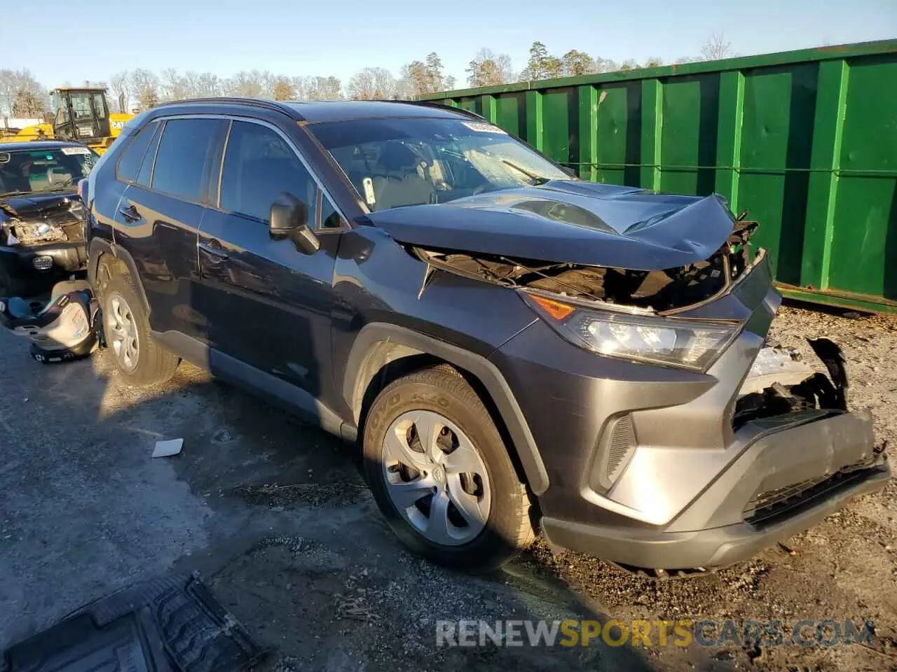 4 fotografías del automóvil dañado 2T3H1RFV1LC033484 TOYOTA RAV4 2020