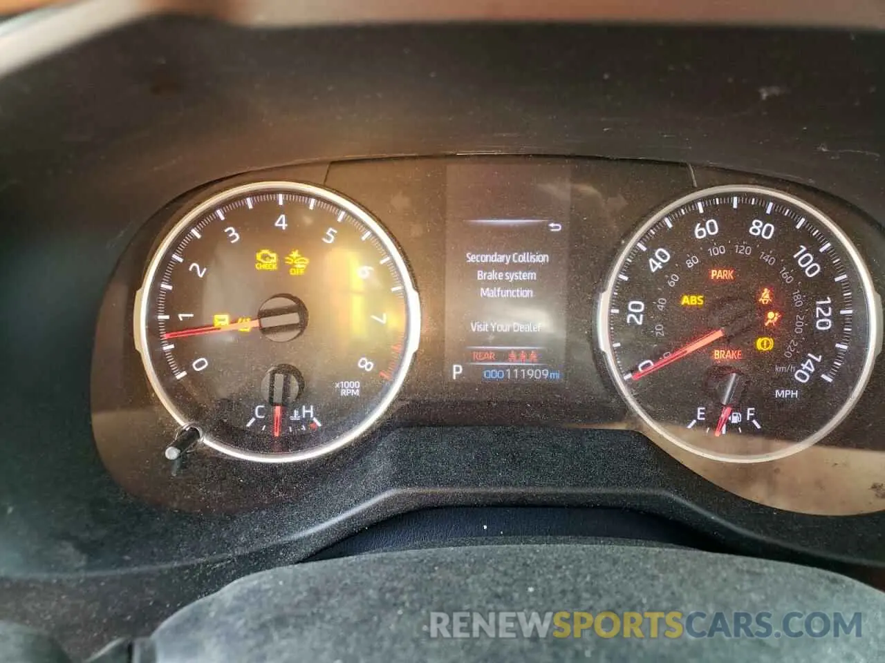 8 fotografías del automóvil dañado 2T3H1RFV1LC050284 TOYOTA RAV4 2020