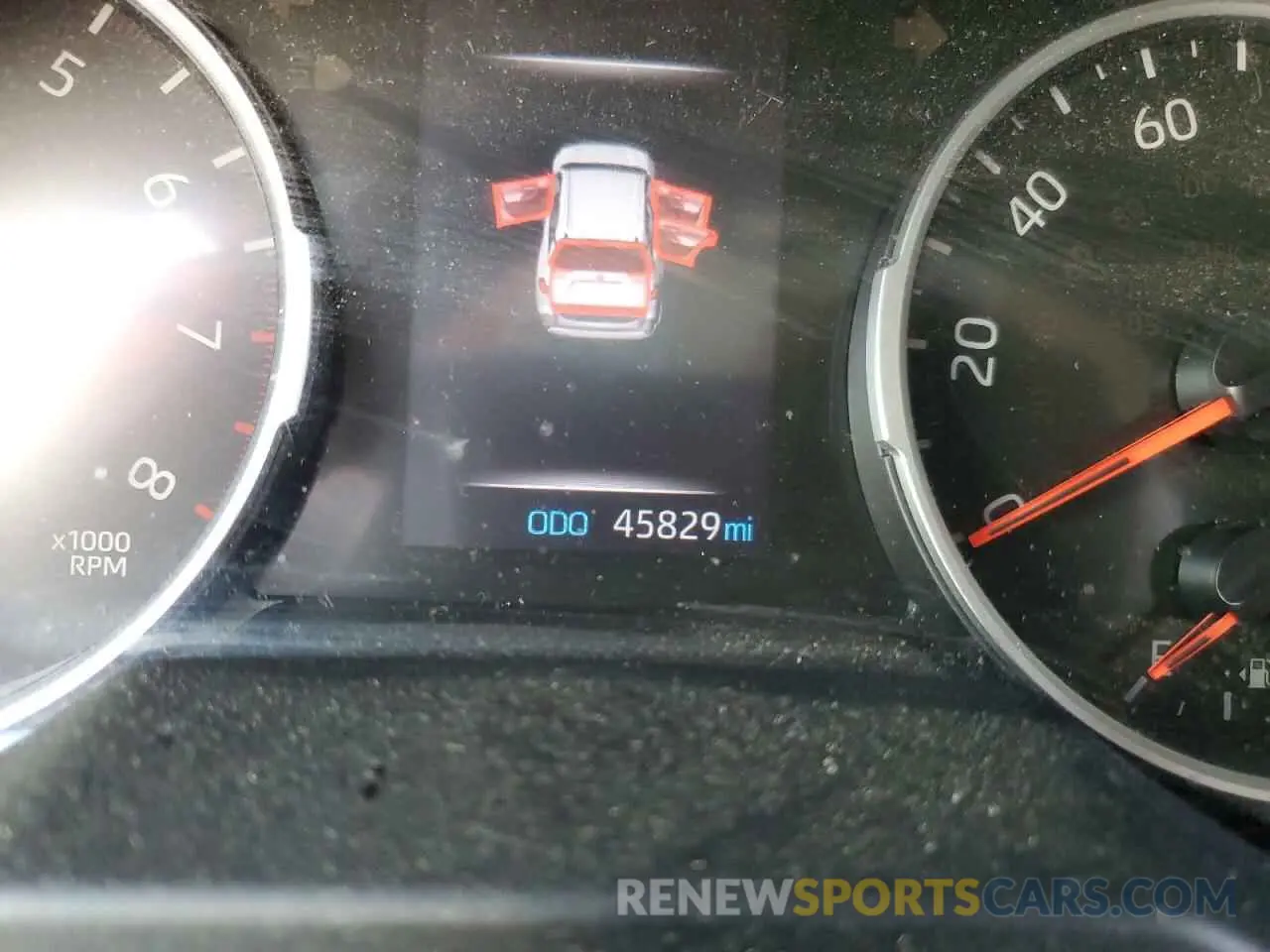 8 fotografías del automóvil dañado 2T3H1RFV1LC051001 TOYOTA RAV4 2020