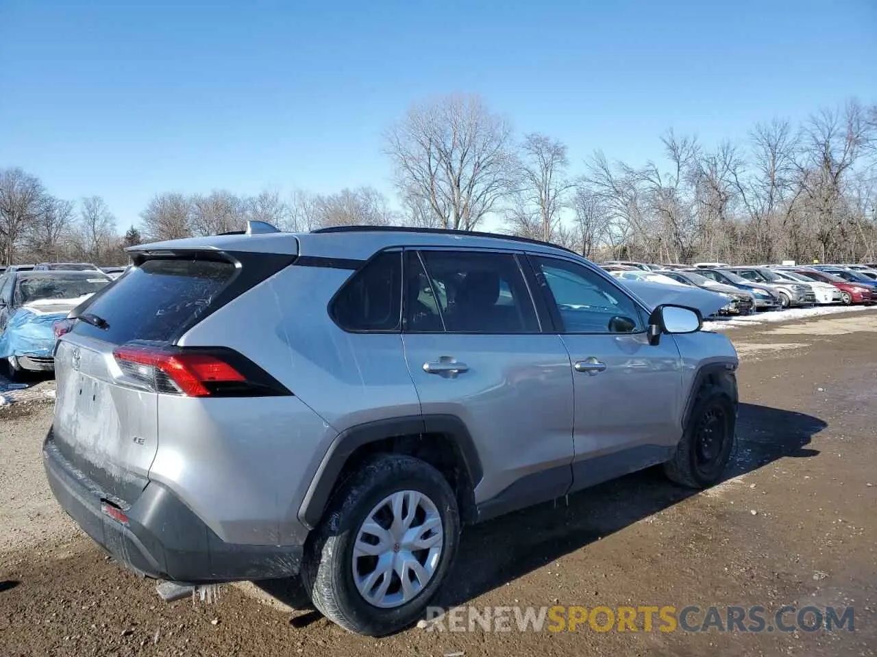 3 fotografías del automóvil dañado 2T3H1RFV1LC053542 TOYOTA RAV4 2020