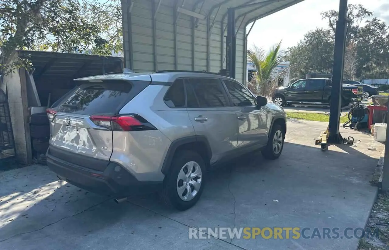 4 fotografías del automóvil dañado 2T3H1RFV1LC076321 TOYOTA RAV4 2020