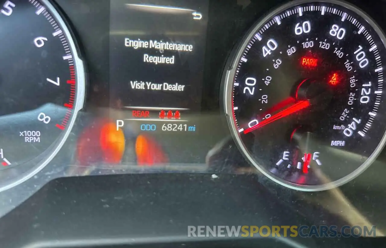 8 fotografías del automóvil dañado 2T3H1RFV1LC076321 TOYOTA RAV4 2020