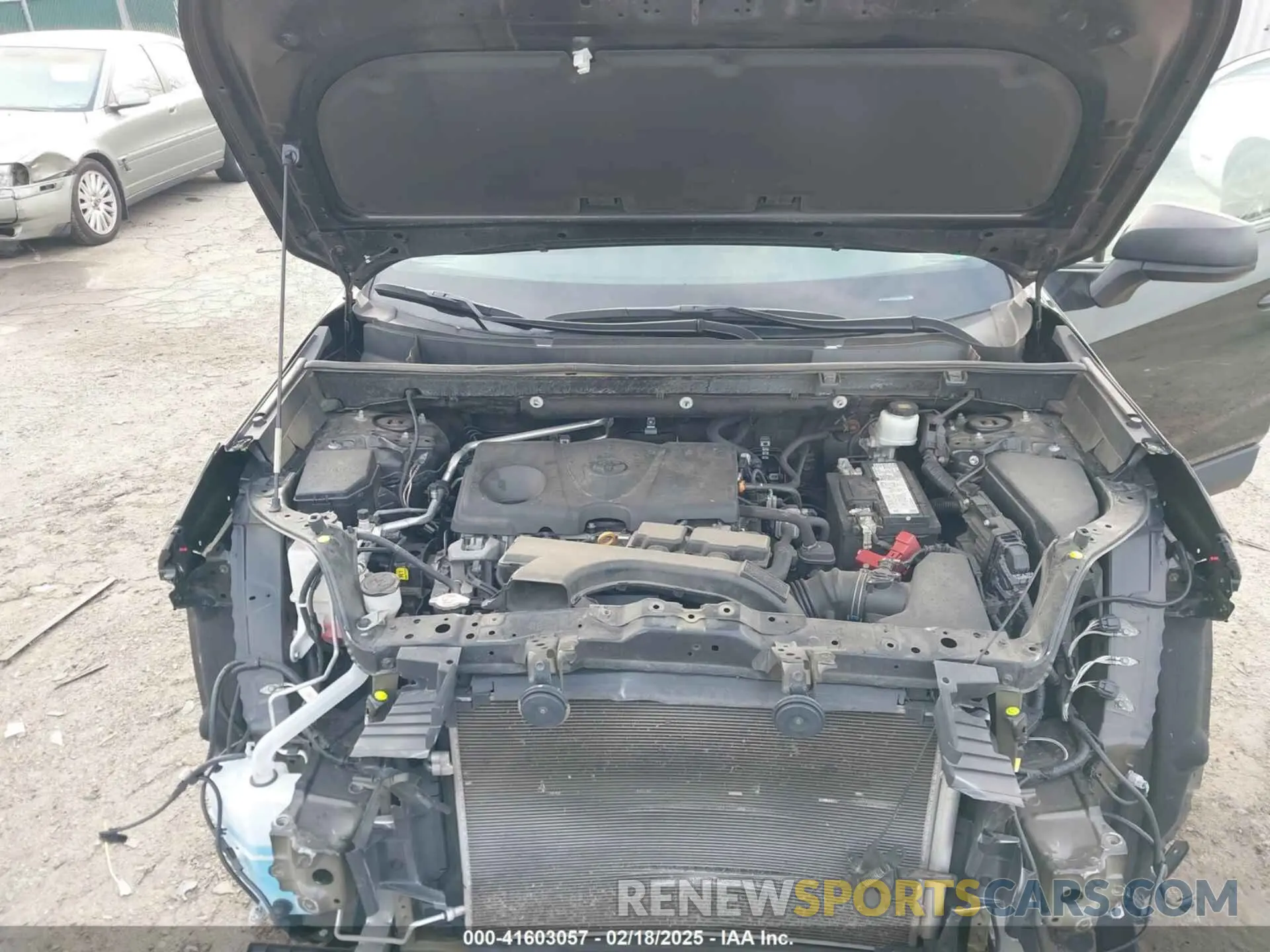 10 fotografías del automóvil dañado 2T3H1RFV1LW058707 TOYOTA RAV4 2020