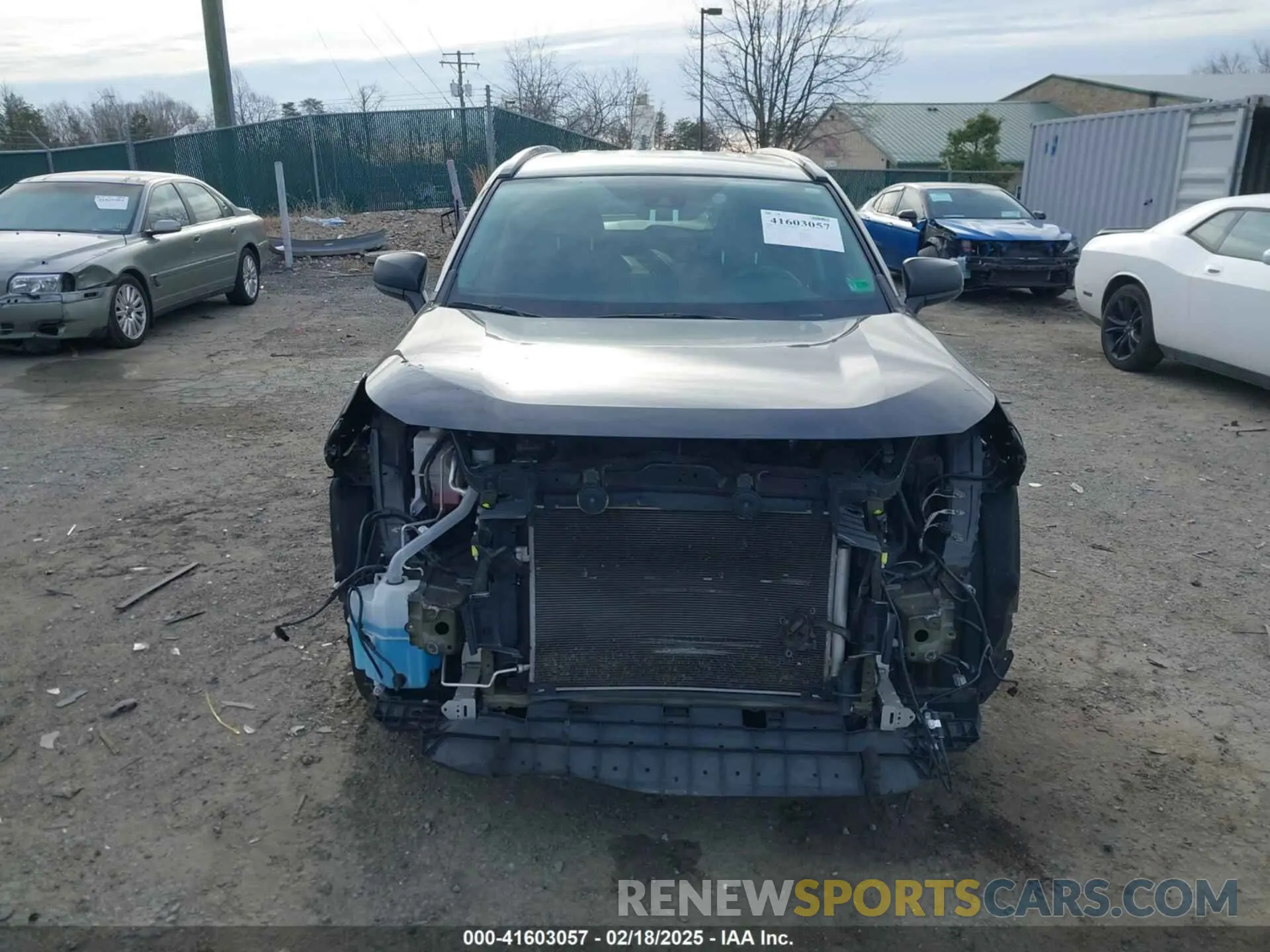 13 fotografías del automóvil dañado 2T3H1RFV1LW058707 TOYOTA RAV4 2020