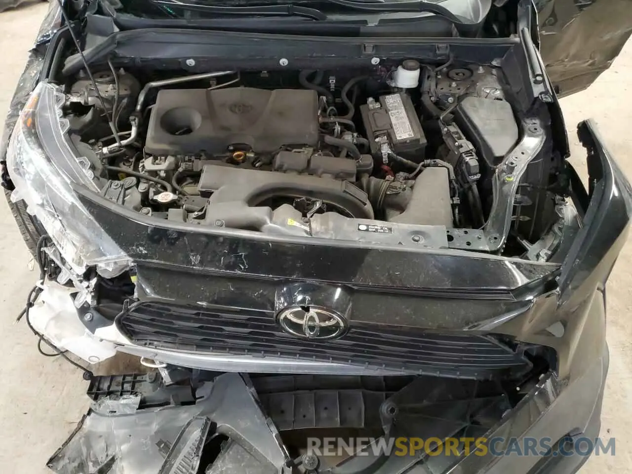 13 fotografías del automóvil dañado 2T3H1RFV1LW060179 TOYOTA RAV4 2020