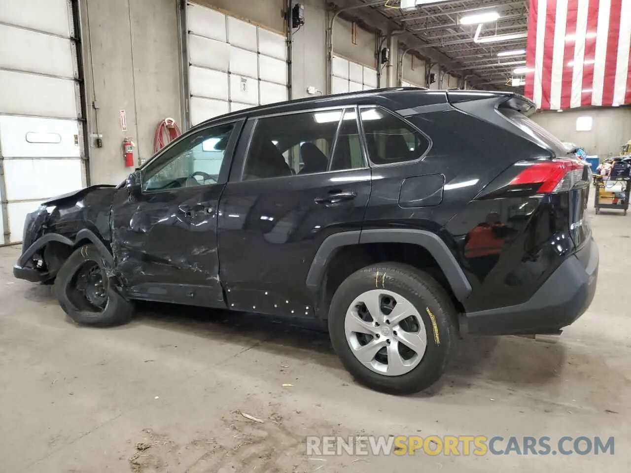 2 fotografías del automóvil dañado 2T3H1RFV1LW060179 TOYOTA RAV4 2020