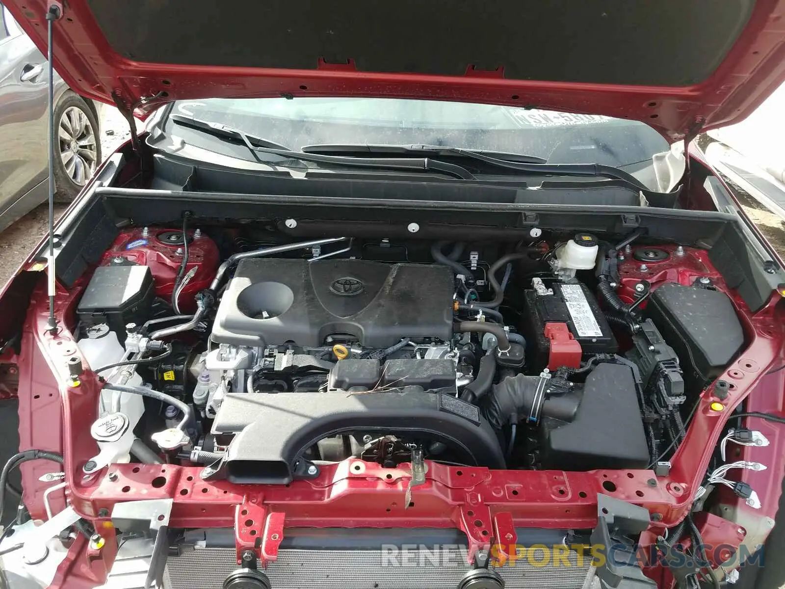 7 fotografías del automóvil dañado 2T3H1RFV1LW093229 TOYOTA RAV4 2020
