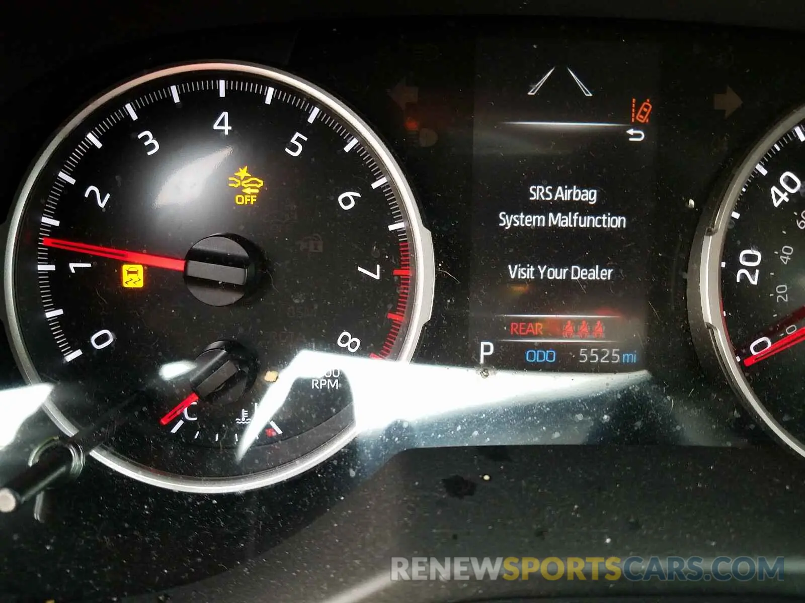 8 fotografías del automóvil dañado 2T3H1RFV1LW093229 TOYOTA RAV4 2020