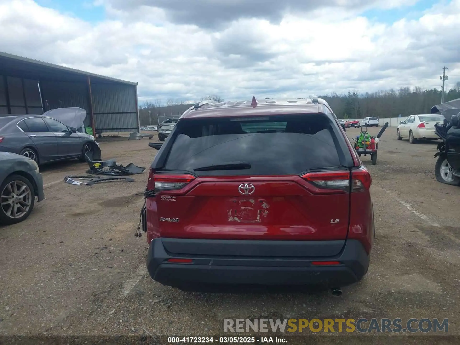 17 fotografías del automóvil dañado 2T3H1RFV1LW100499 TOYOTA RAV4 2020