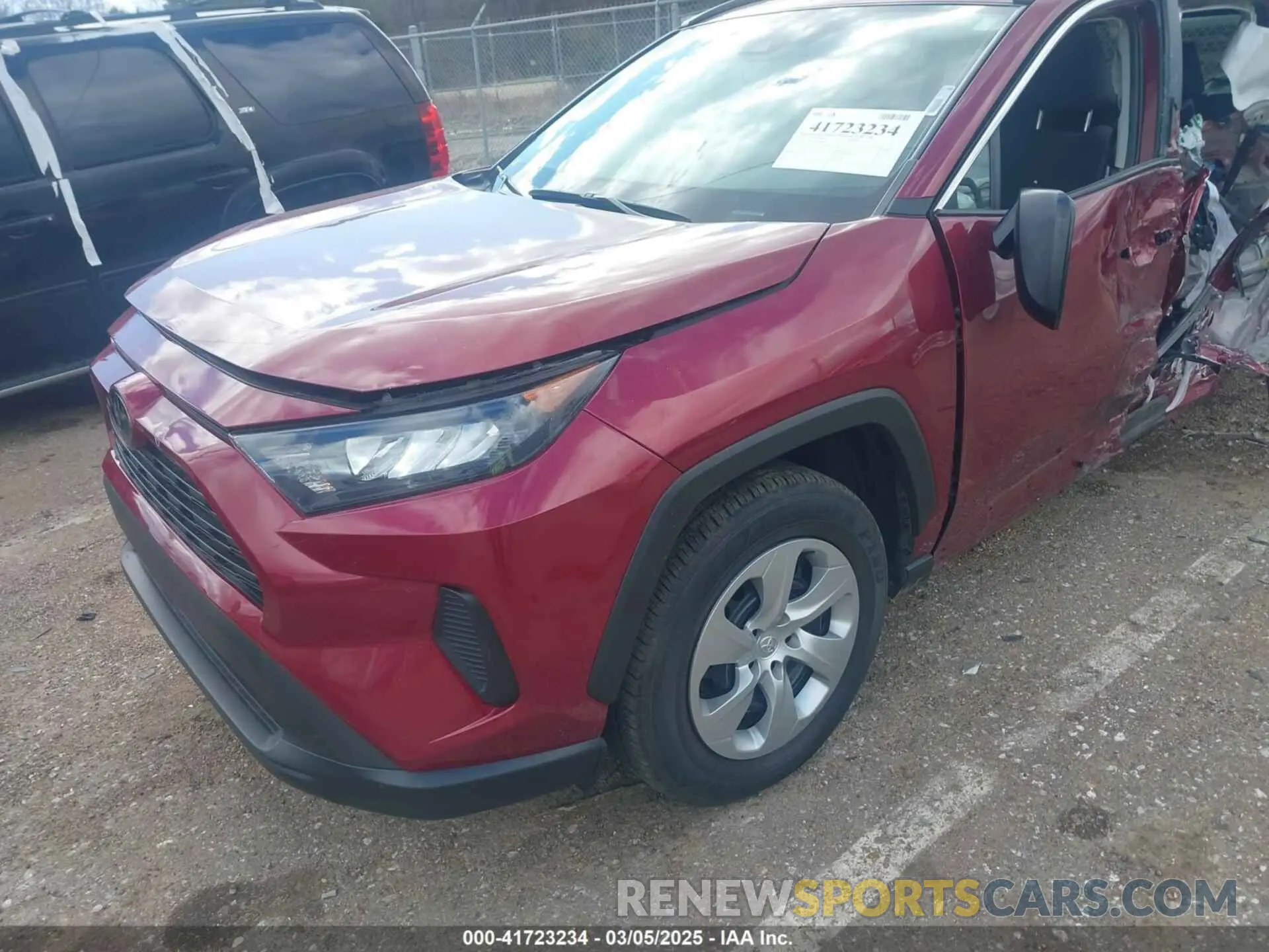 19 fotografías del automóvil dañado 2T3H1RFV1LW100499 TOYOTA RAV4 2020