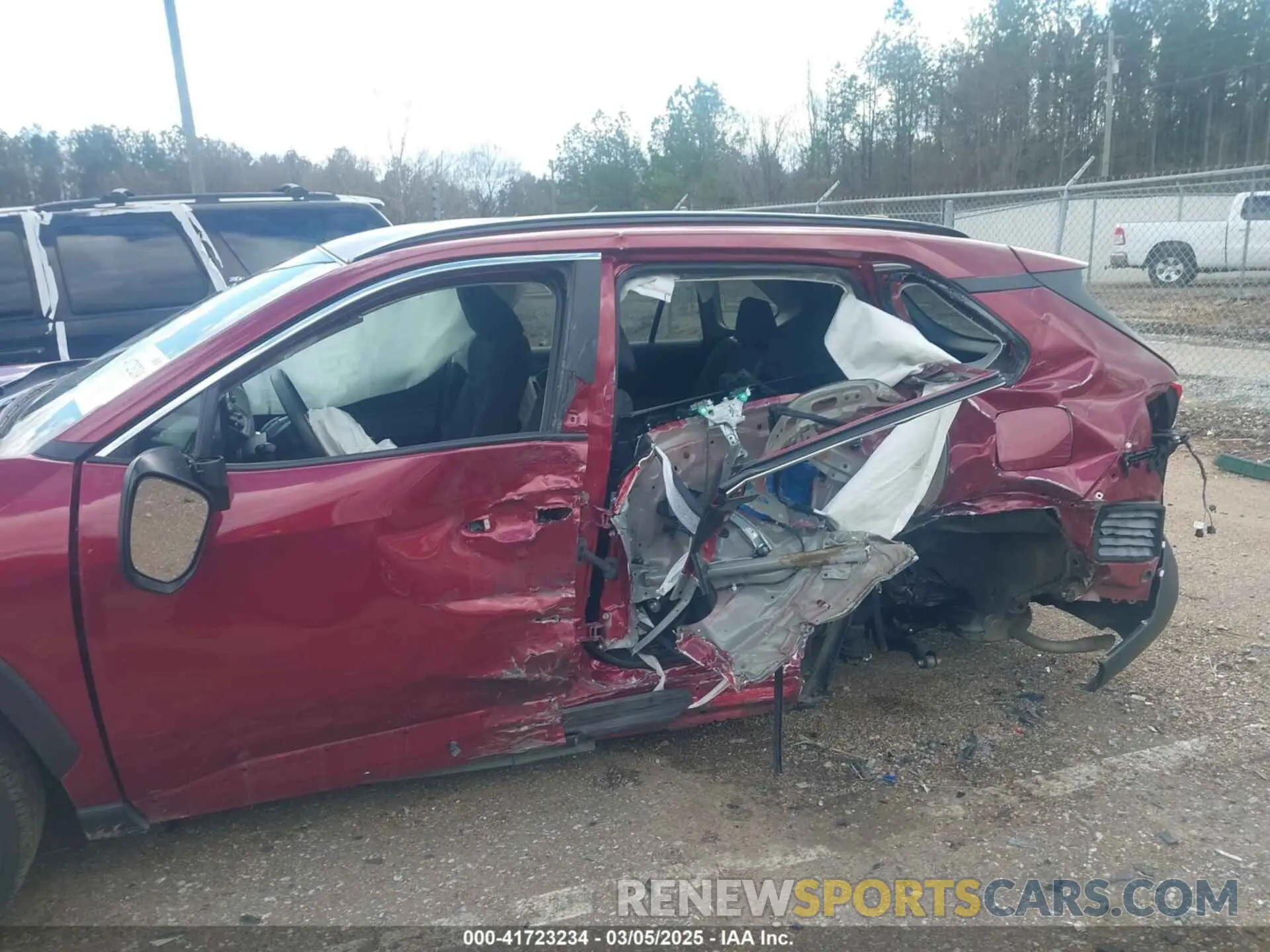 20 fotografías del automóvil dañado 2T3H1RFV1LW100499 TOYOTA RAV4 2020