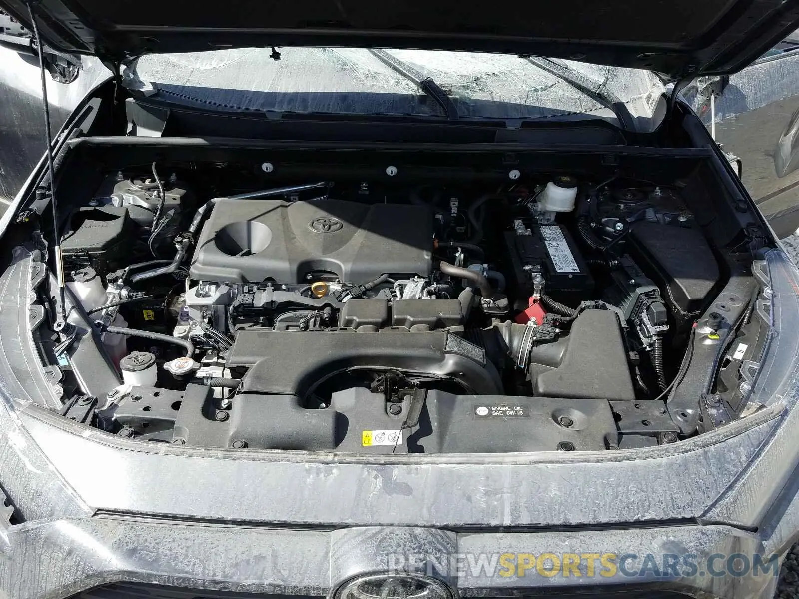 7 fotografías del automóvil dañado 2T3H1RFV2LC042744 TOYOTA RAV4 2020