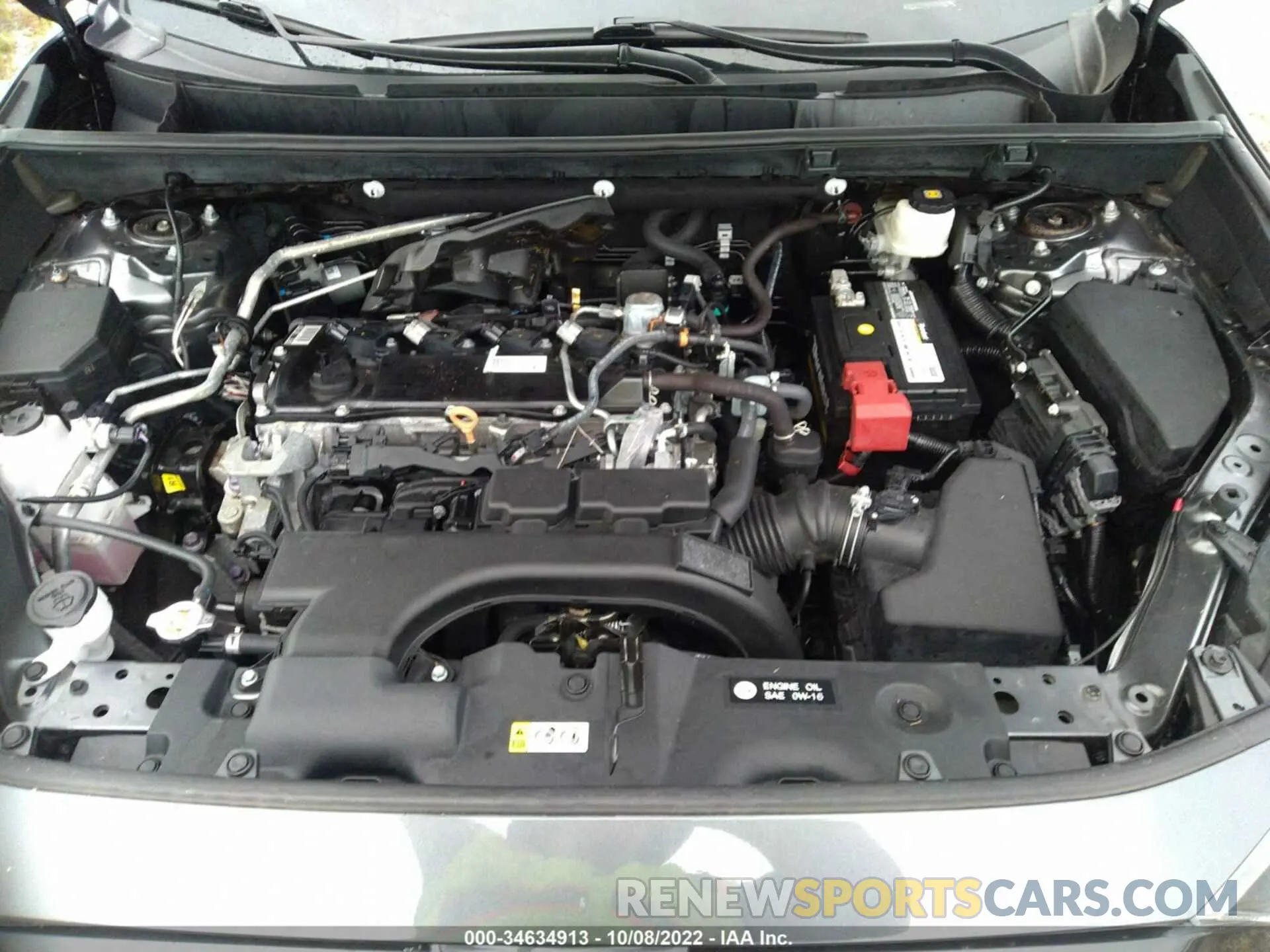 10 fotografías del automóvil dañado 2T3H1RFV2LC044767 TOYOTA RAV4 2020