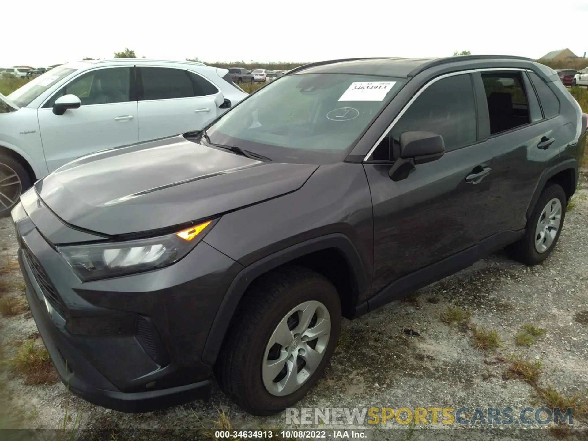 2 fotografías del automóvil dañado 2T3H1RFV2LC044767 TOYOTA RAV4 2020