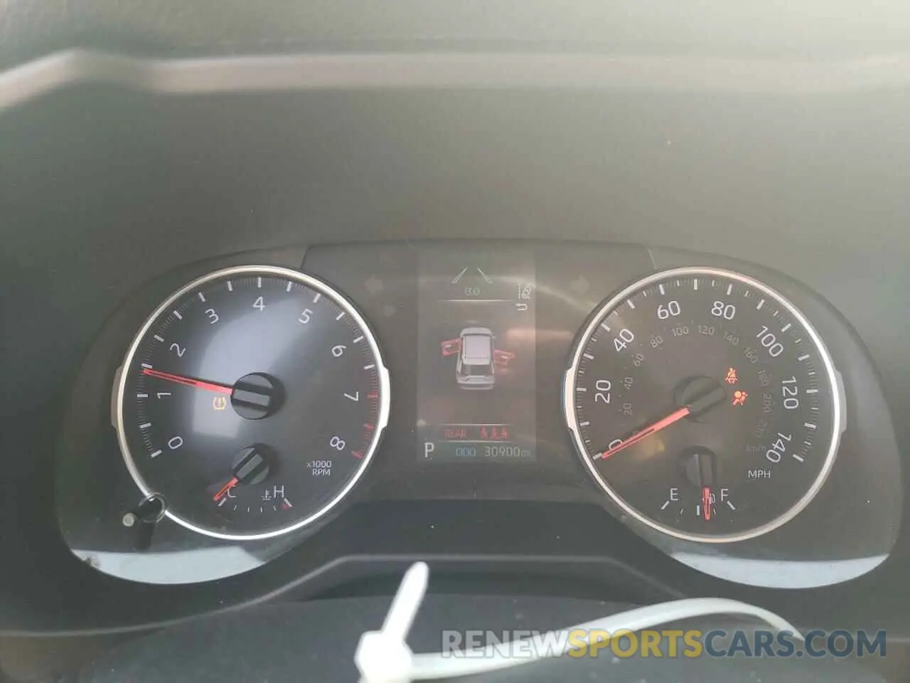 9 fotografías del automóvil dañado 2T3H1RFV2LC061567 TOYOTA RAV4 2020