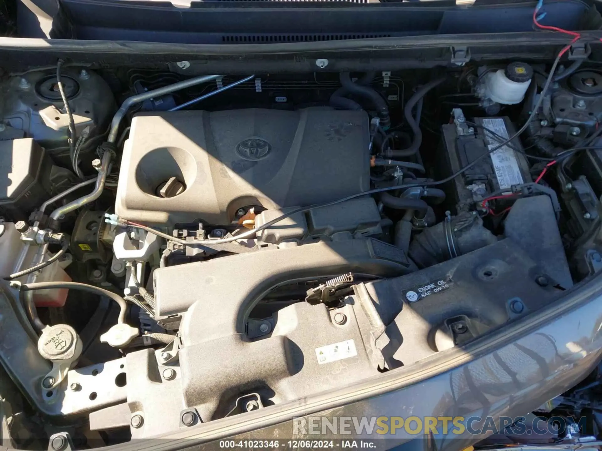 10 fotografías del automóvil dañado 2T3H1RFV2LC072617 TOYOTA RAV4 2020