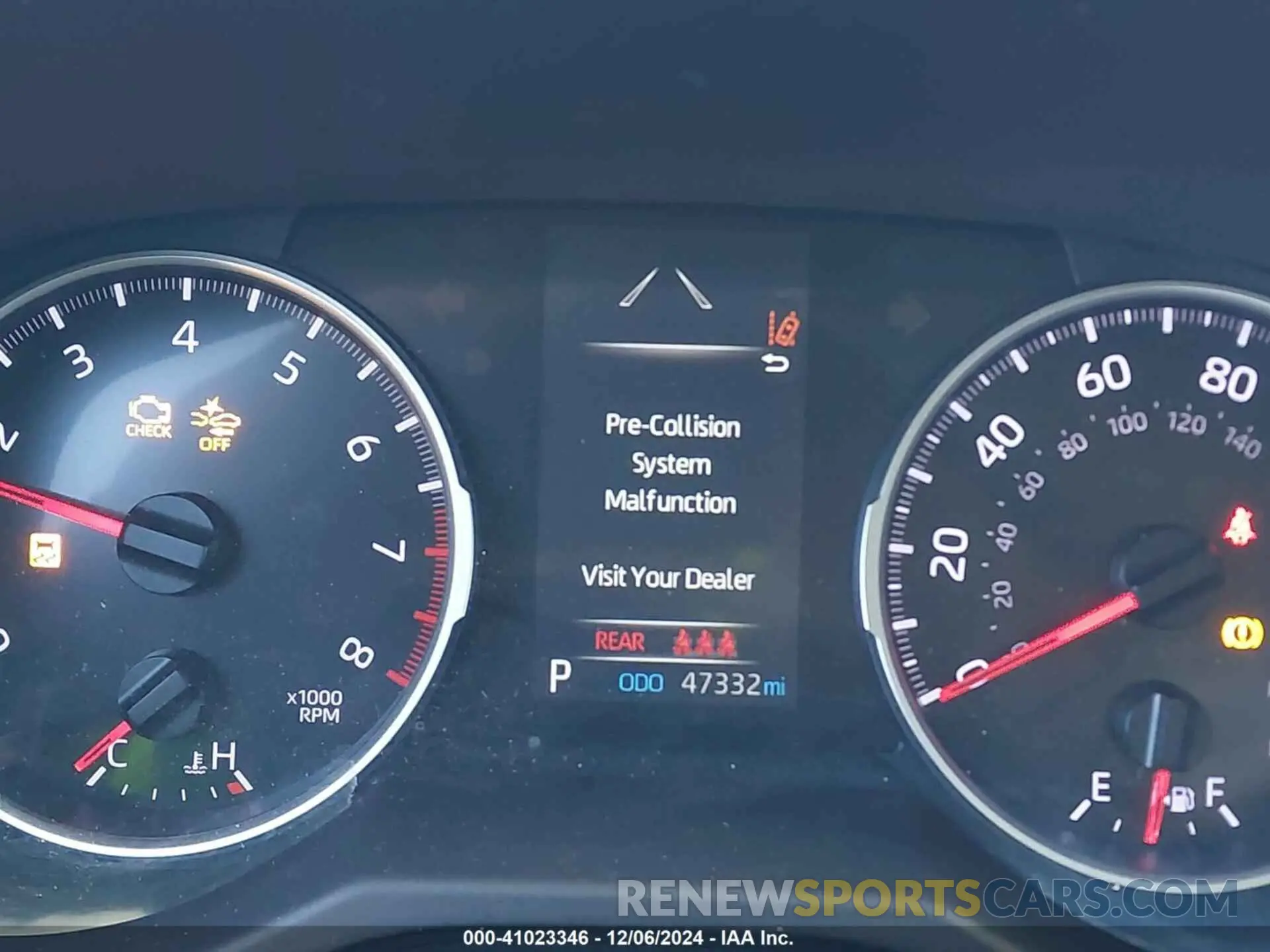 15 fotografías del automóvil dañado 2T3H1RFV2LC072617 TOYOTA RAV4 2020