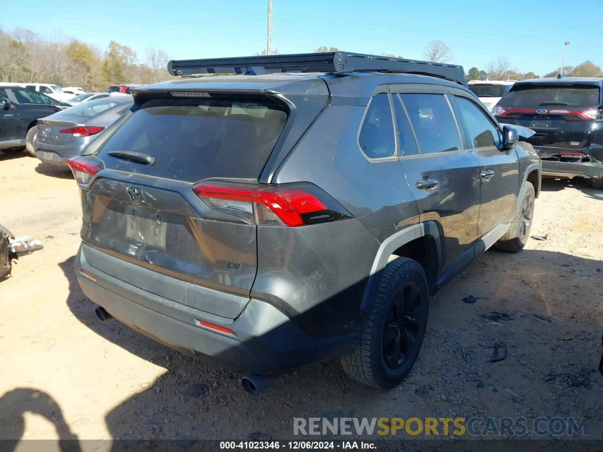 4 fotografías del automóvil dañado 2T3H1RFV2LC072617 TOYOTA RAV4 2020