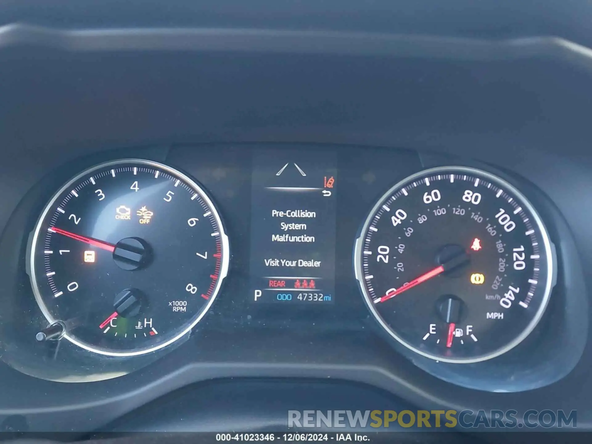7 fotografías del automóvil dañado 2T3H1RFV2LC072617 TOYOTA RAV4 2020