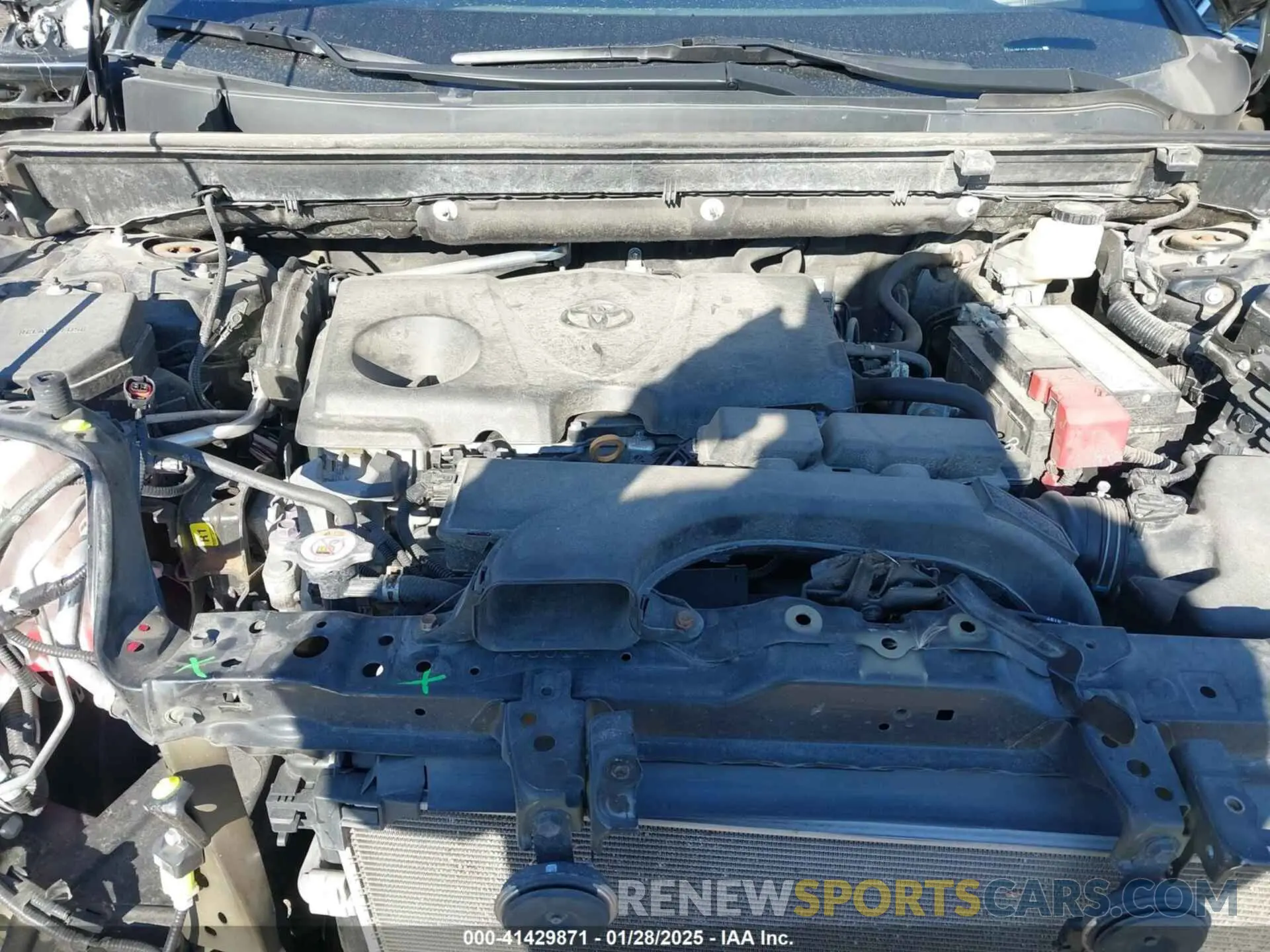 10 fotografías del automóvil dañado 2T3H1RFV2LW058134 TOYOTA RAV4 2020
