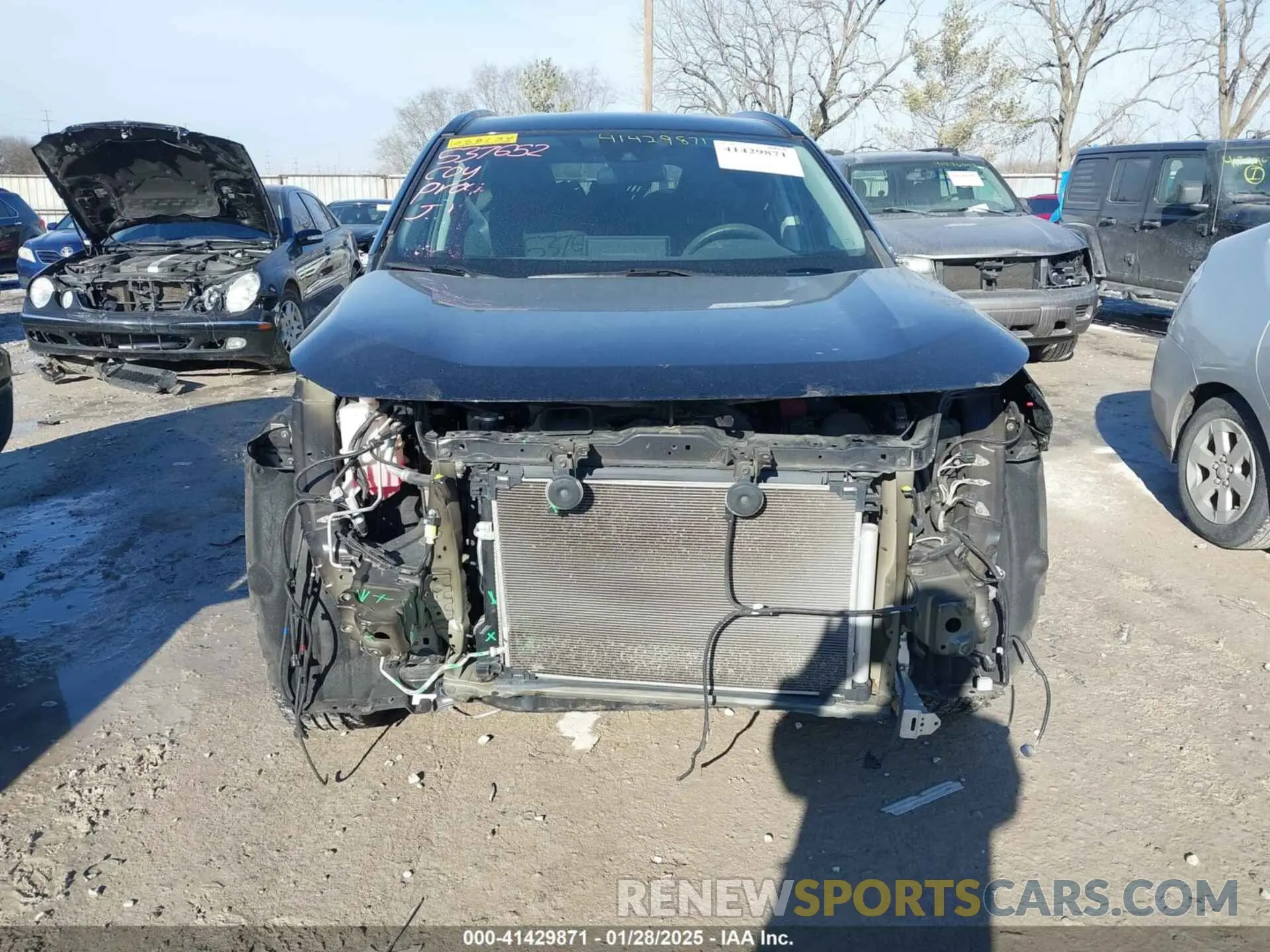 6 fotografías del automóvil dañado 2T3H1RFV2LW058134 TOYOTA RAV4 2020
