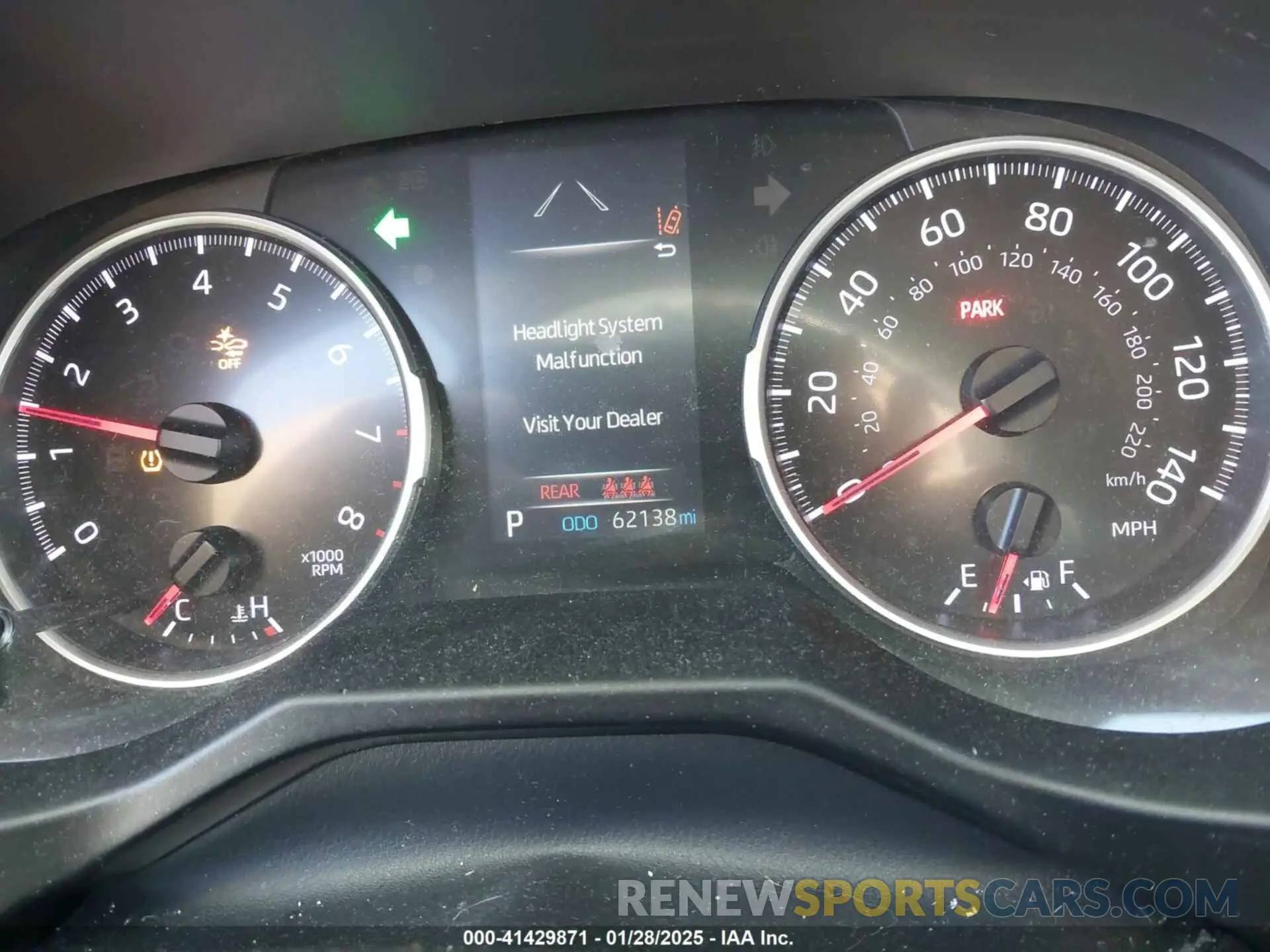 7 fotografías del automóvil dañado 2T3H1RFV2LW058134 TOYOTA RAV4 2020
