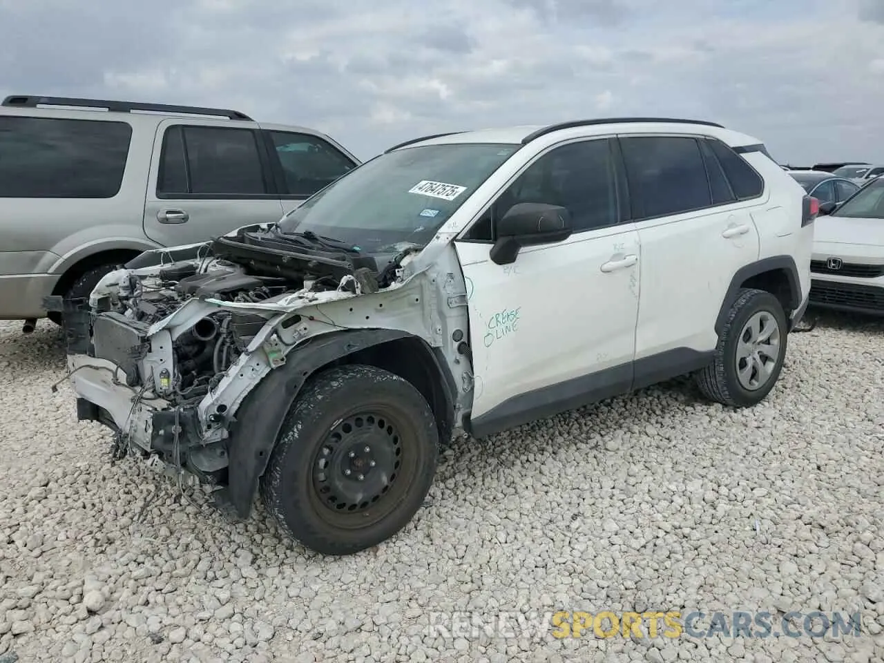 1 fotografías del automóvil dañado 2T3H1RFV2LW072597 TOYOTA RAV4 2020