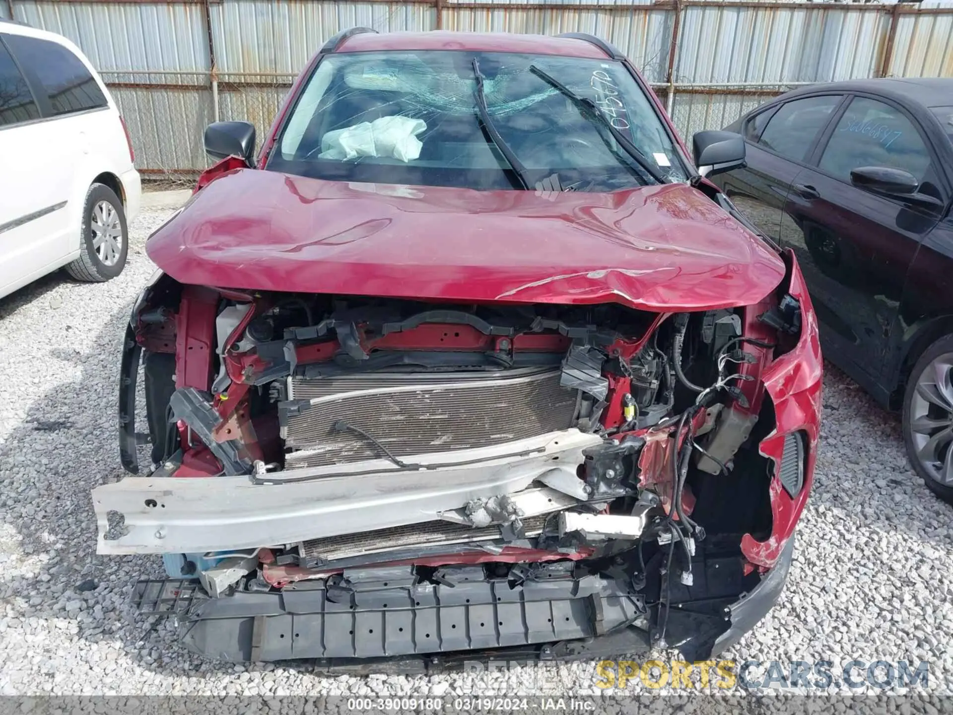 12 fotografías del automóvil dañado 2T3H1RFV3LC045670 TOYOTA RAV4 2020