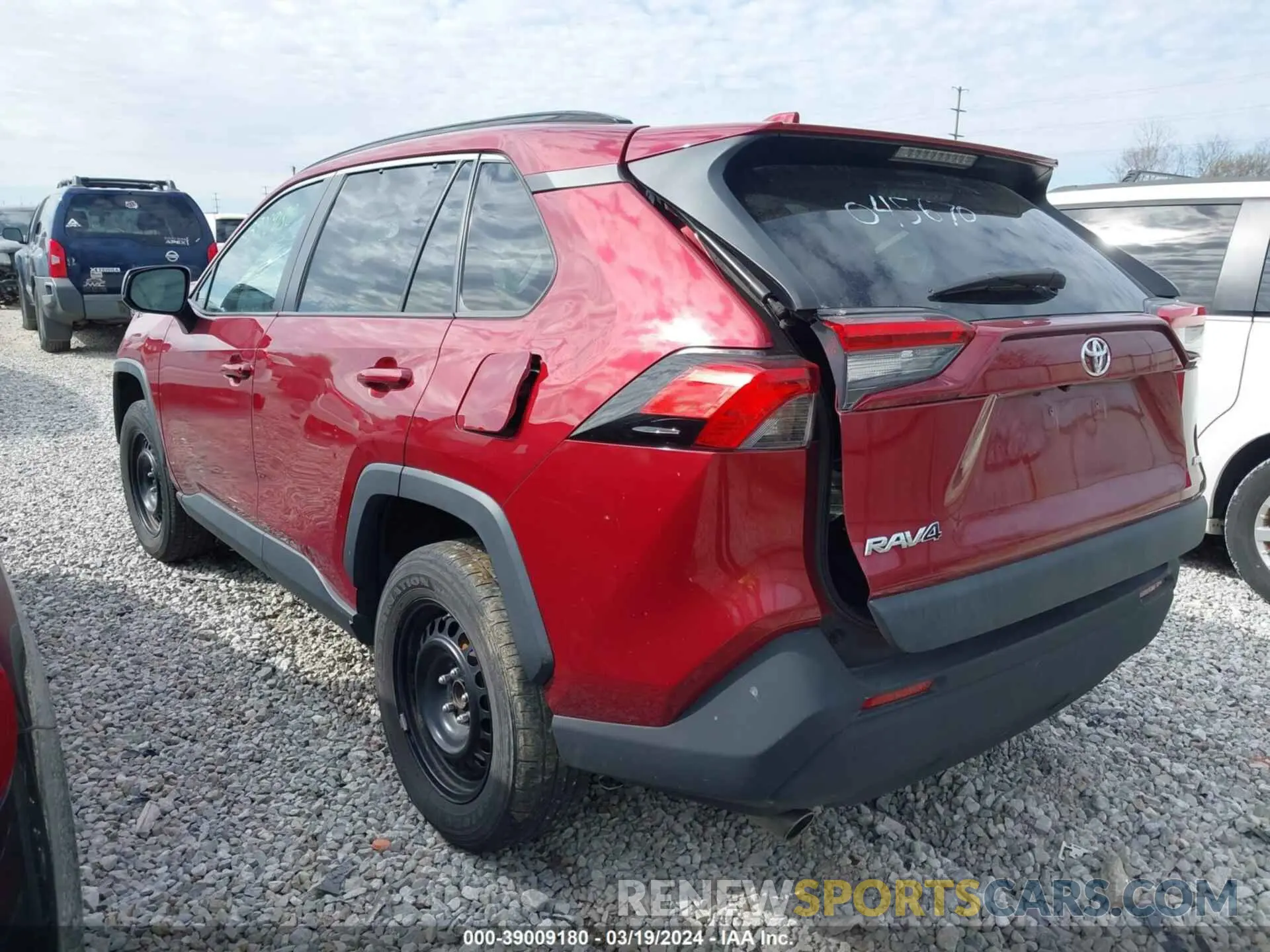 3 fotografías del automóvil dañado 2T3H1RFV3LC045670 TOYOTA RAV4 2020