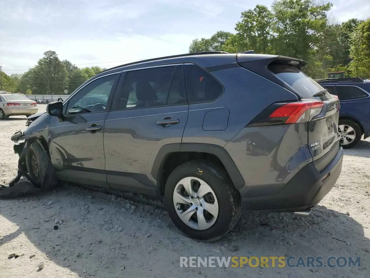 2 fotografías del automóvil dañado 2T3H1RFV3LC067913 TOYOTA RAV4 2020