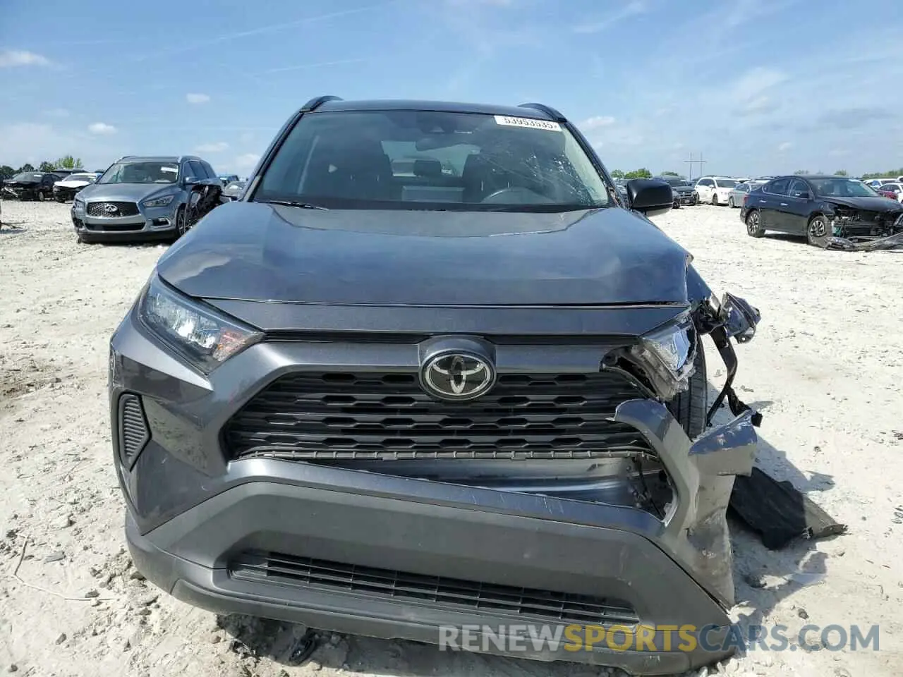 5 fotografías del automóvil dañado 2T3H1RFV3LC067913 TOYOTA RAV4 2020