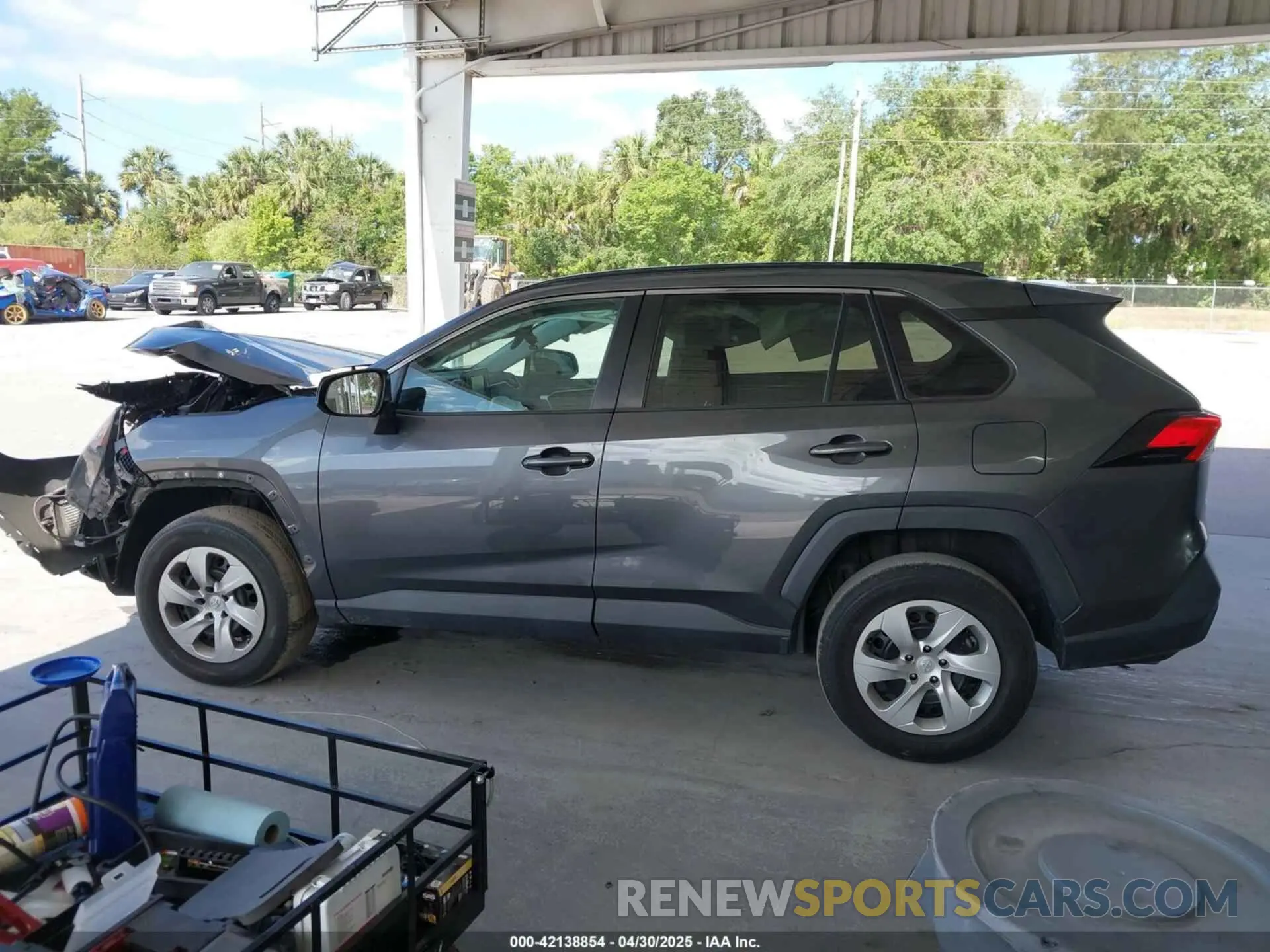 15 fotografías del automóvil dañado 2T3H1RFV3LC068821 TOYOTA RAV4 2020